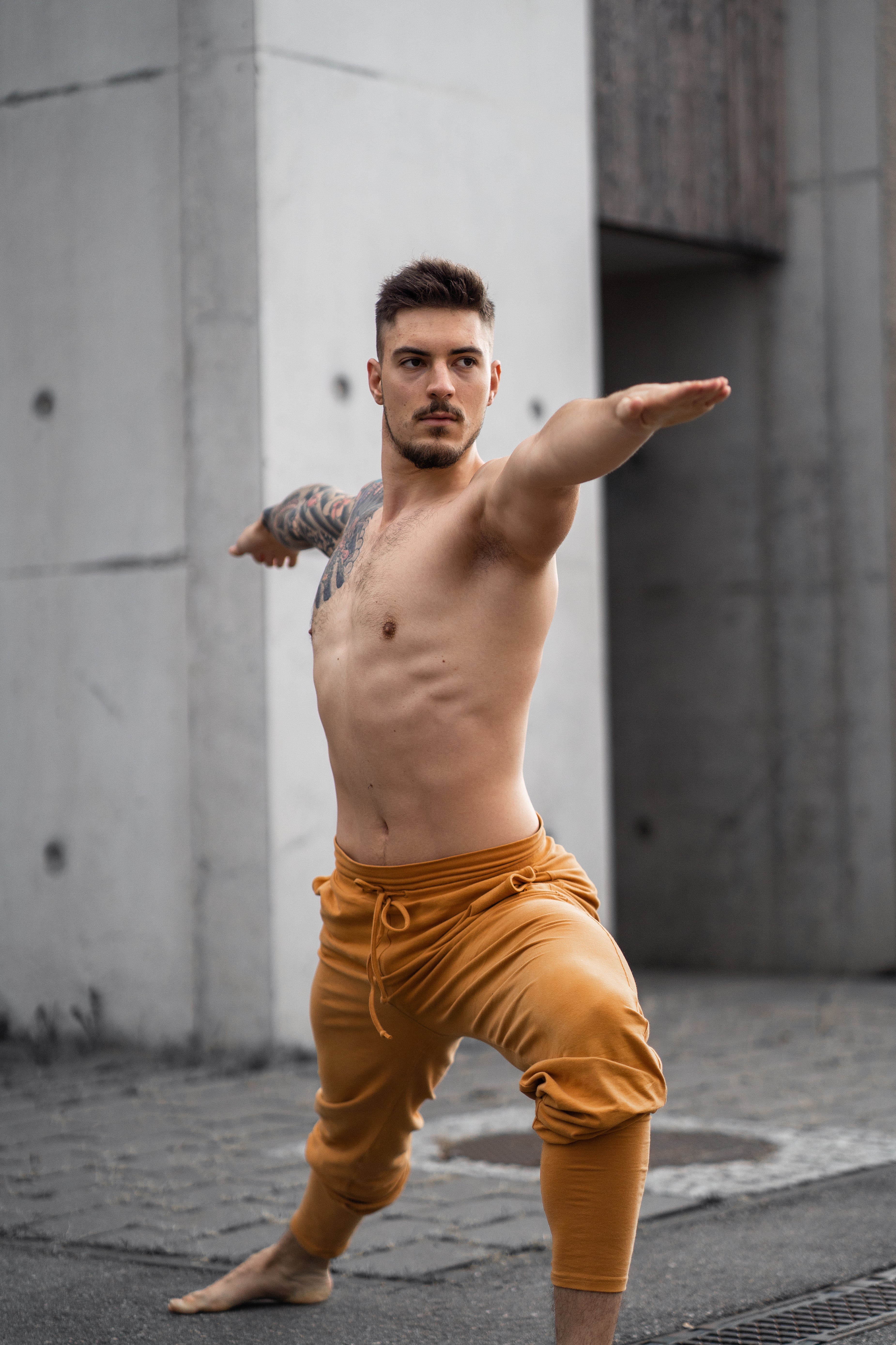 Mahan Men's Yoga Pants — Organic Cotton Yoga Pants for Practice and Everyday Comfort