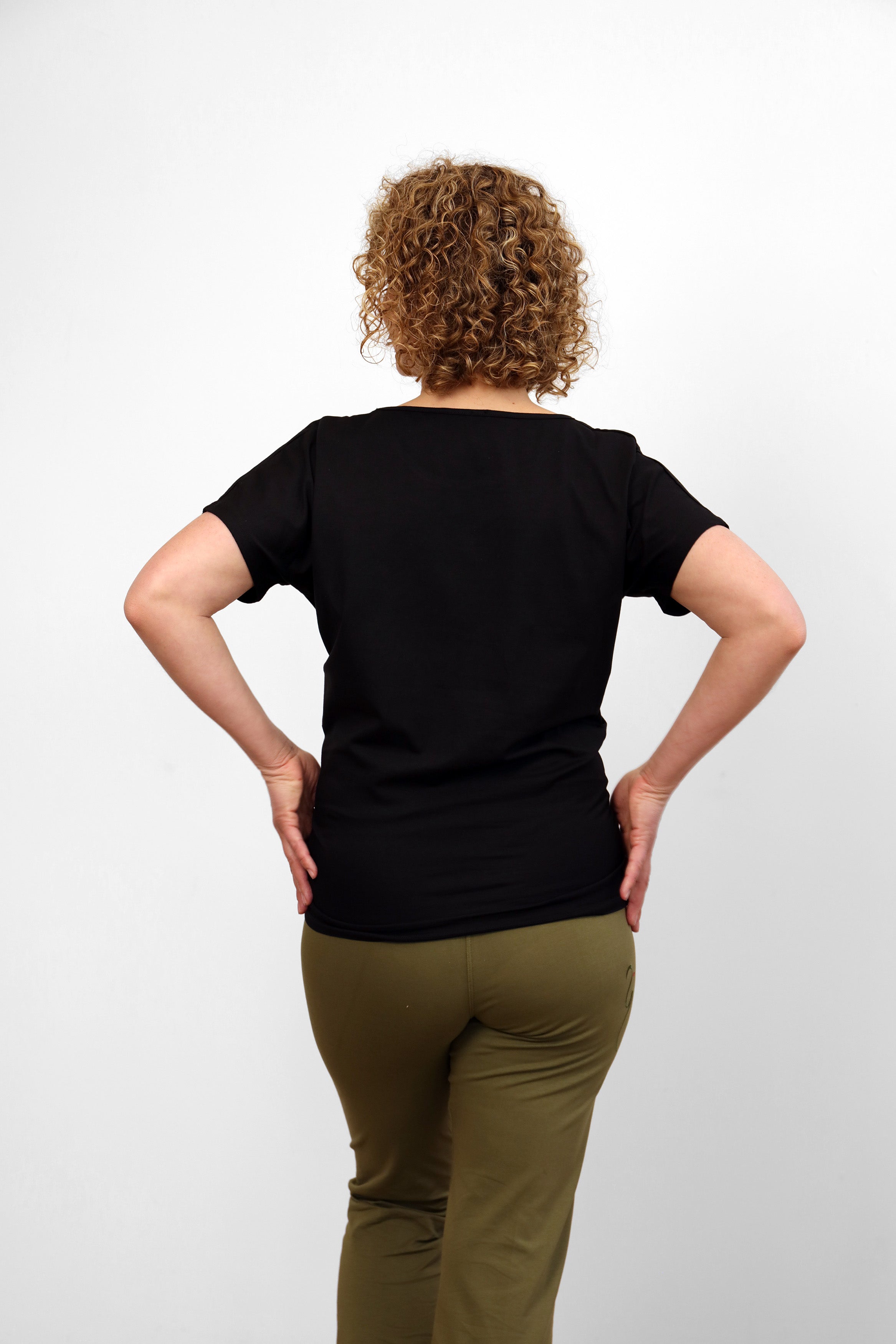 Cephei T-shirt — Mercerized Organic Cotton Batwing Yoga T-shirt