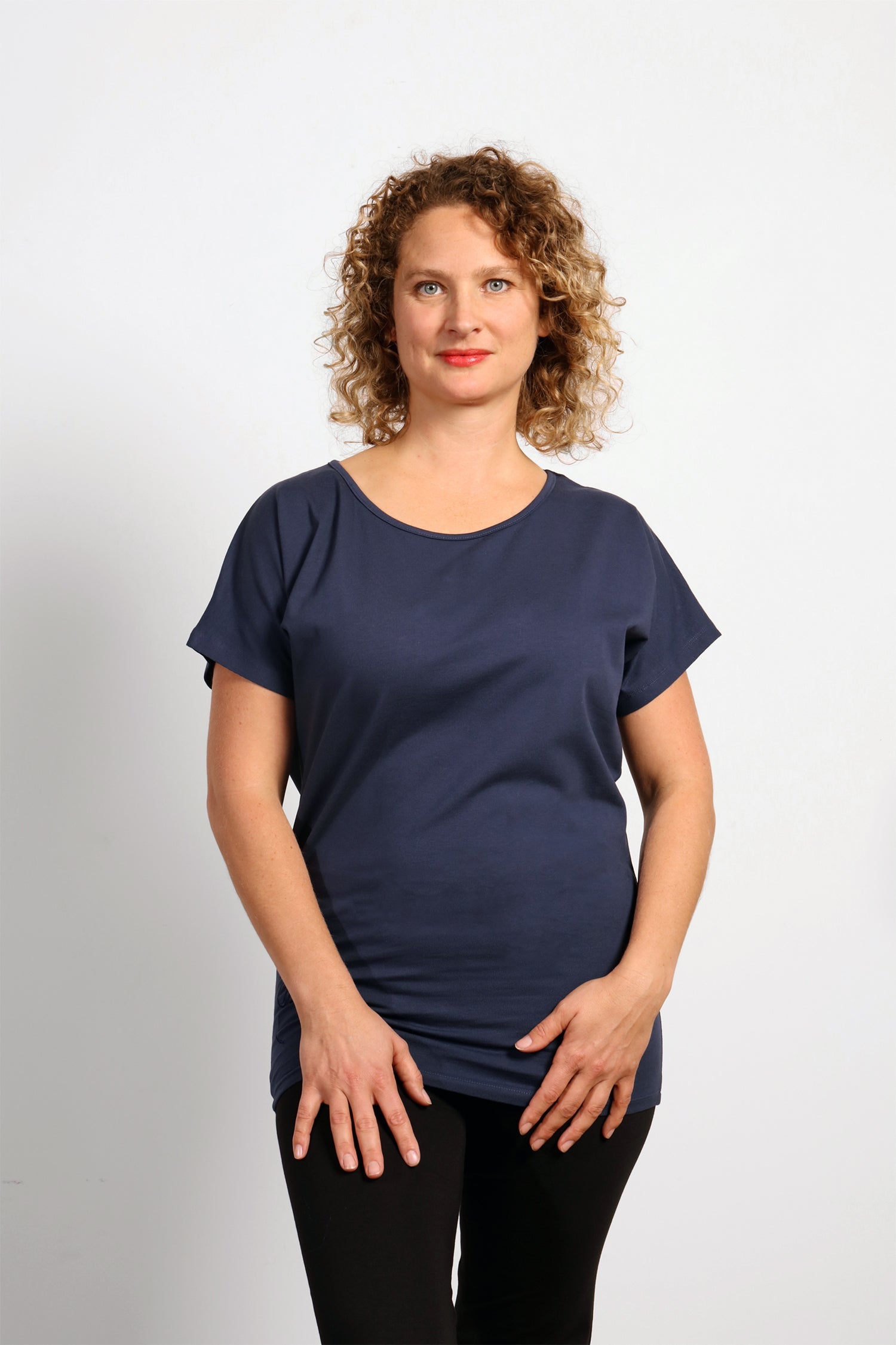 Cephei T-shirt — Mercerized Organic Cotton Batwing Yoga T-shirt