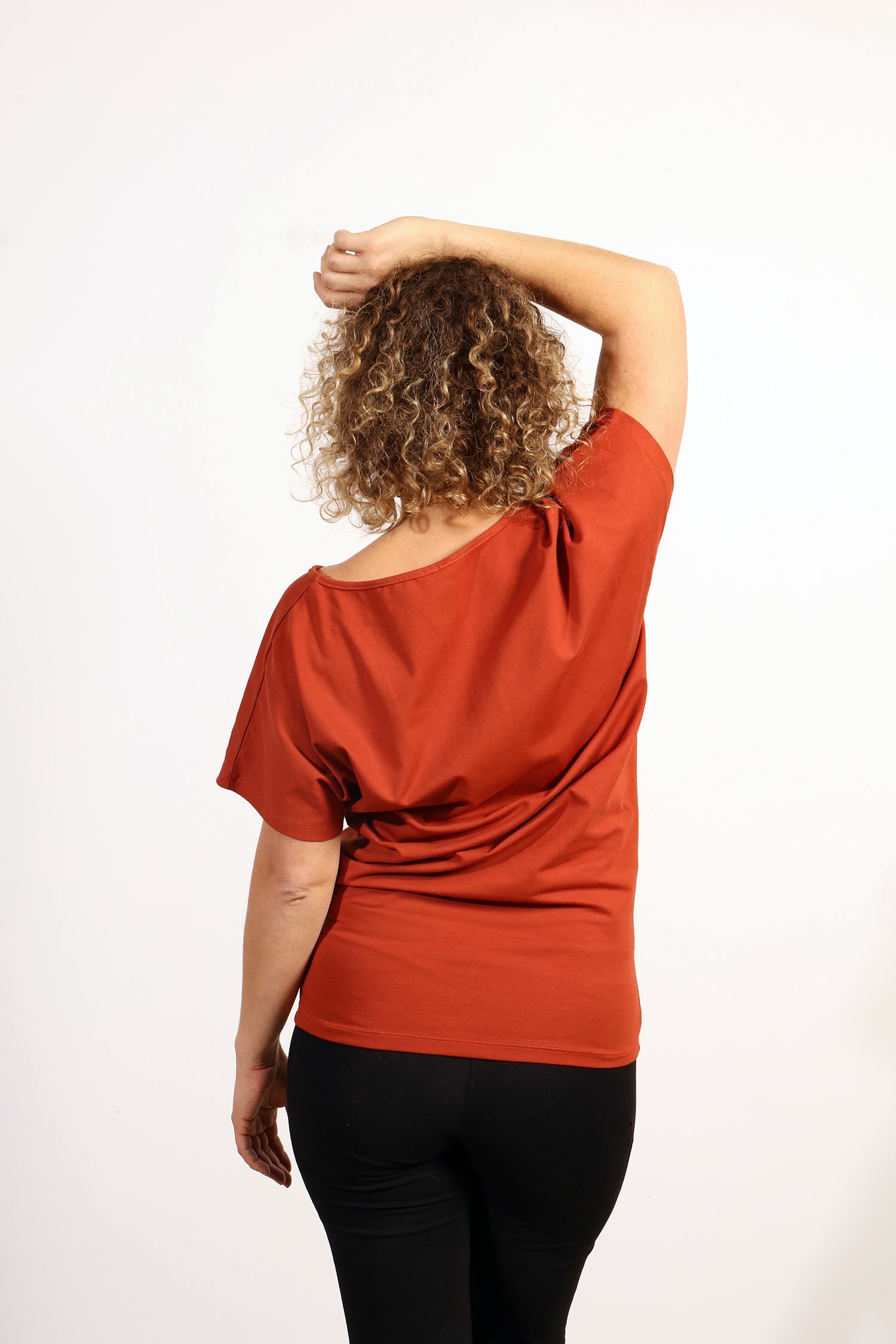 Cephei T-shirt — Mercerized Organic Cotton Batwing Yoga T-shirt