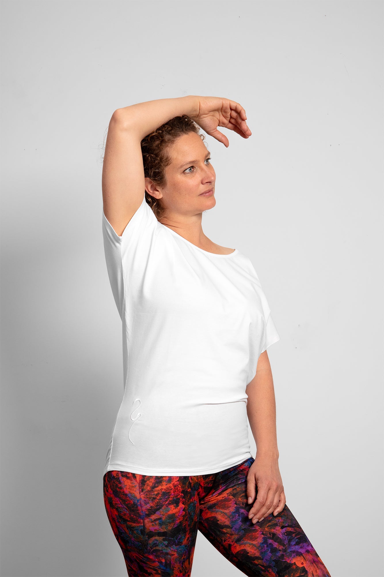 Cephei T-shirt — Mercerized Organic Cotton Batwing Yoga T-shirt
