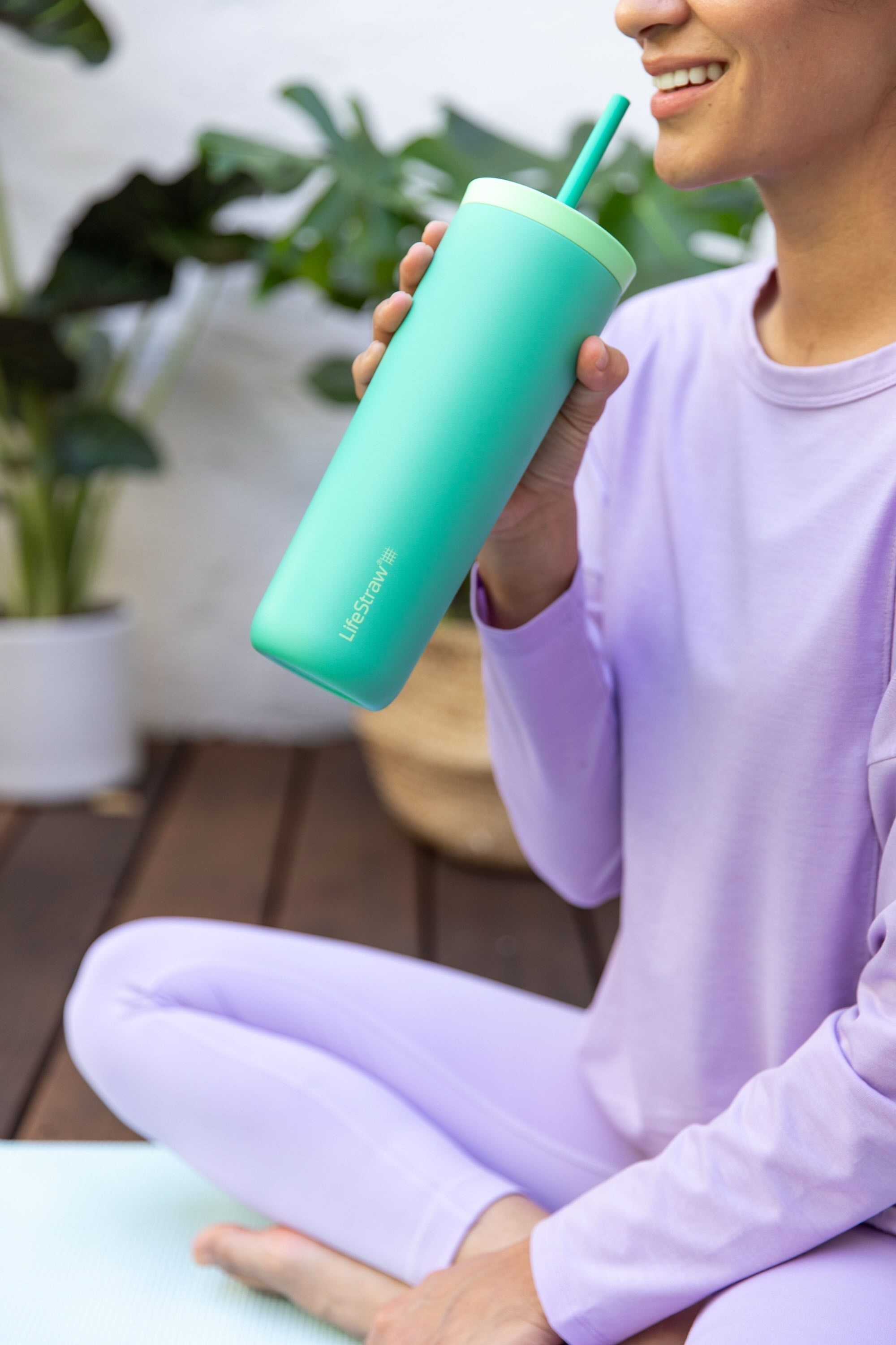 LifeStraw Go Steel Tumbler 500ml (laguna teal)