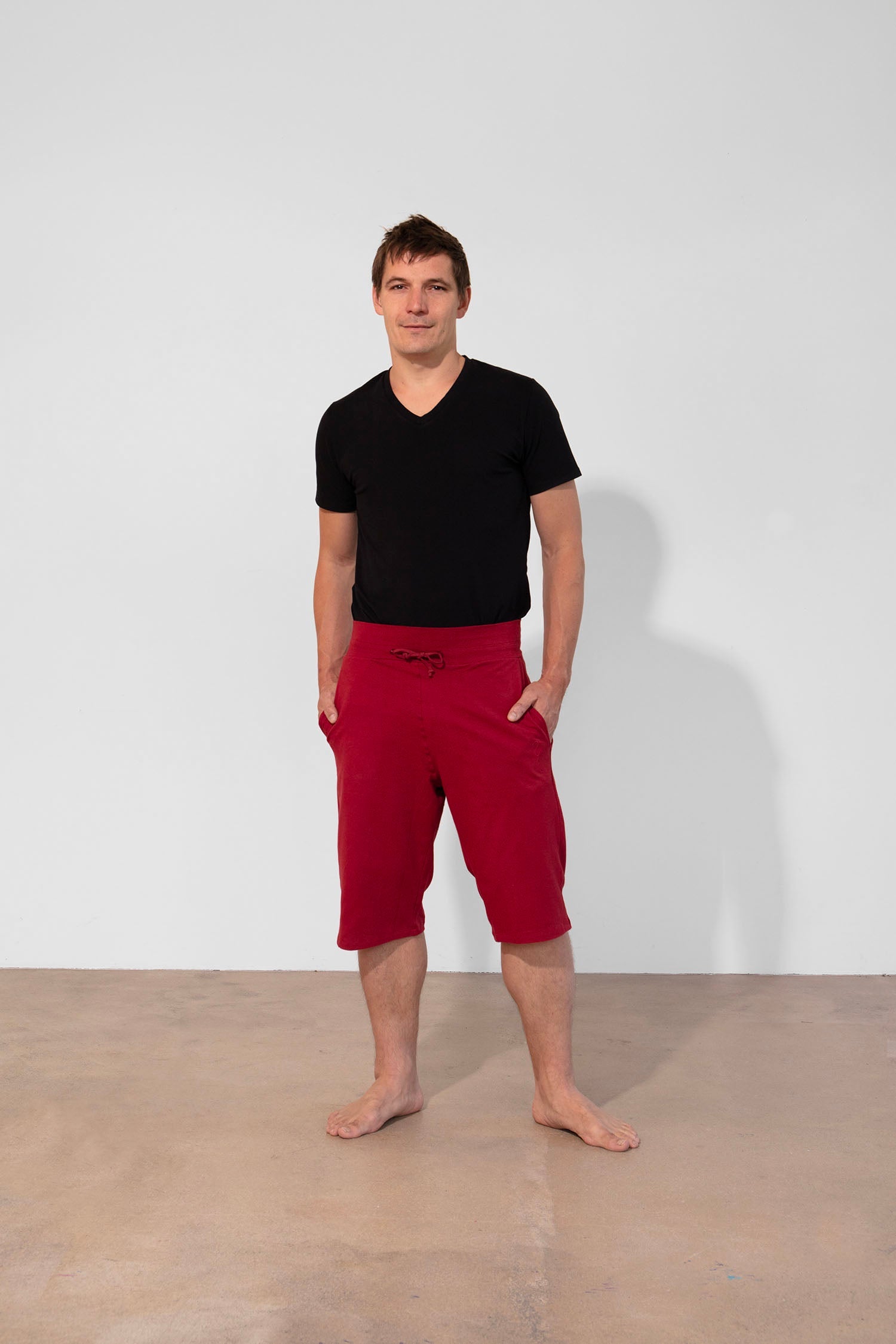 Mahan Yoga Shorts — Organic Cotton Men's Yoga Shorts for Summer Practice