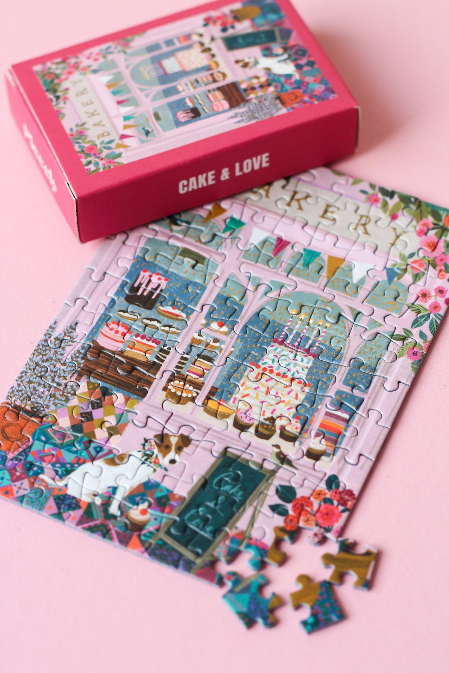 Piecely Cake & Love Minipuzzle, 99 Teile