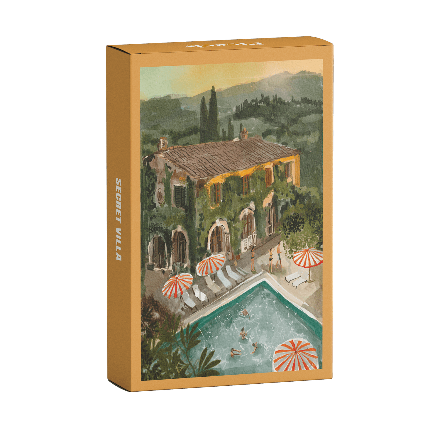 Piecely Secret Villa Minipuzzle, 99 Teile