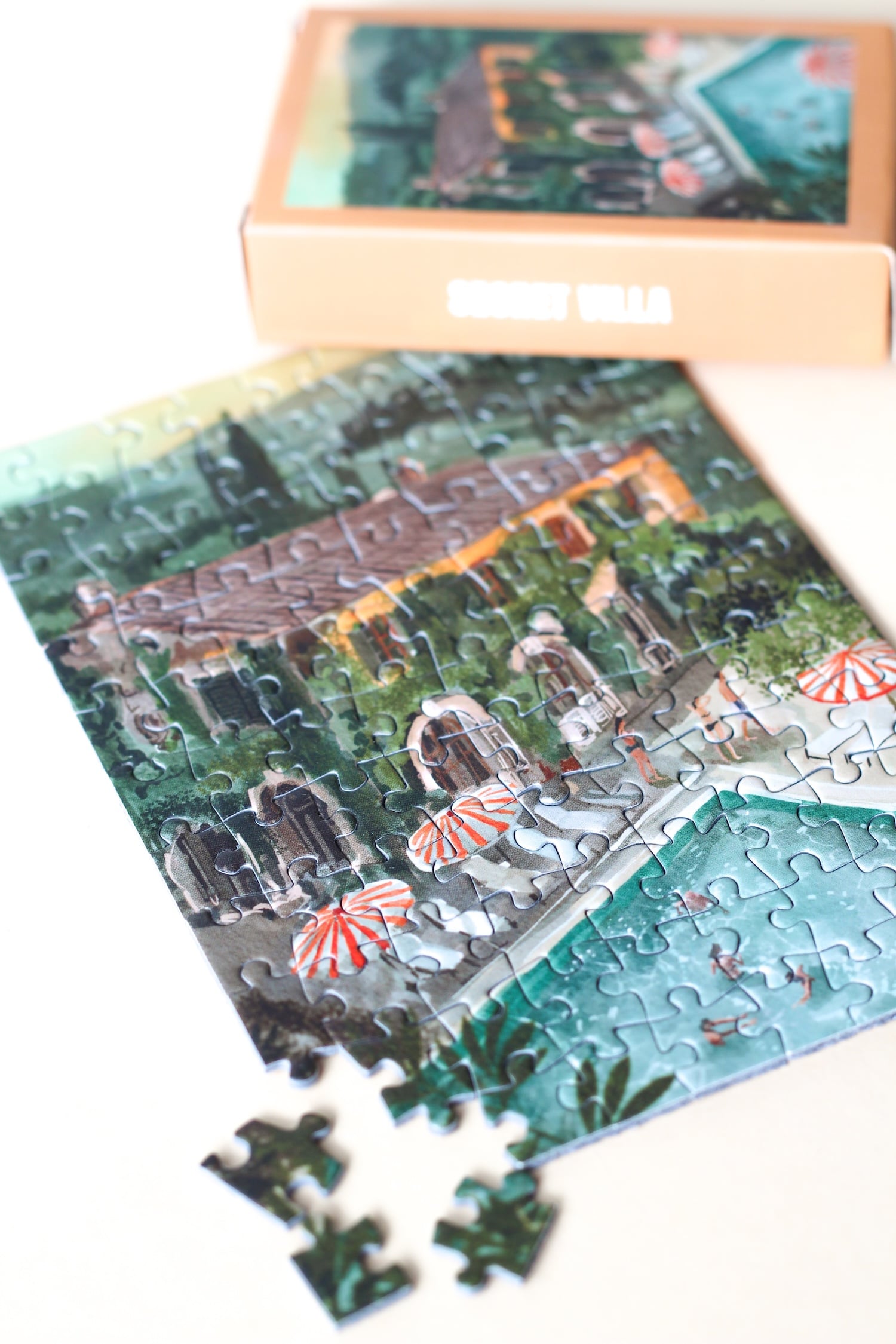 Piecely Secret Villa Minipuzzle, 99 Teile