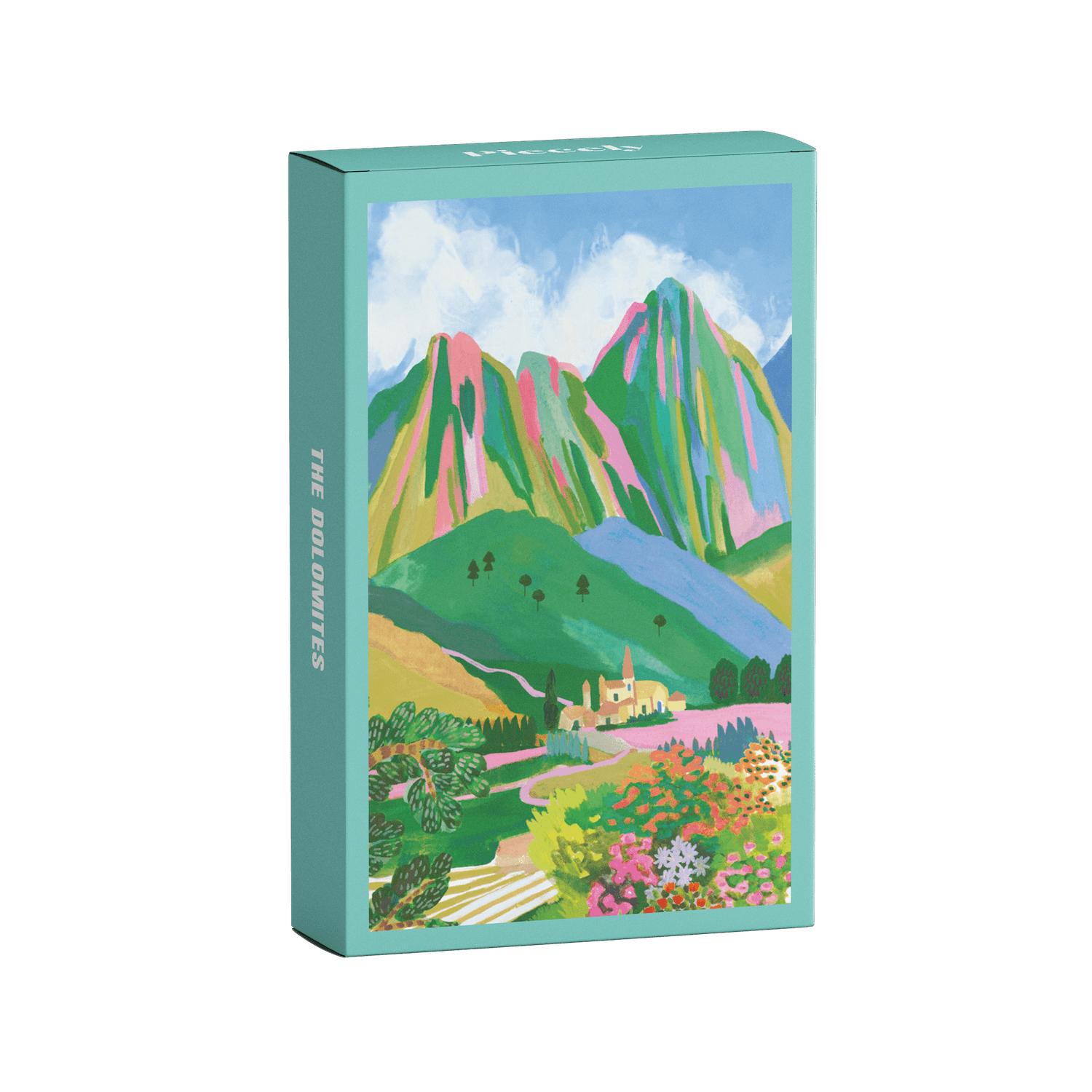 Piecely The Dolomites Minipuzzle, 99 Teile