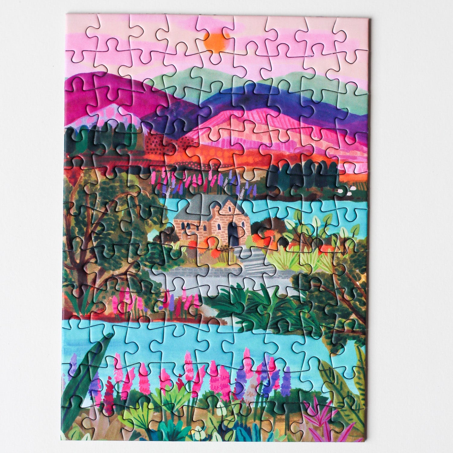 Piecely Lake Tekapo Minipuzzle, 99 Teile