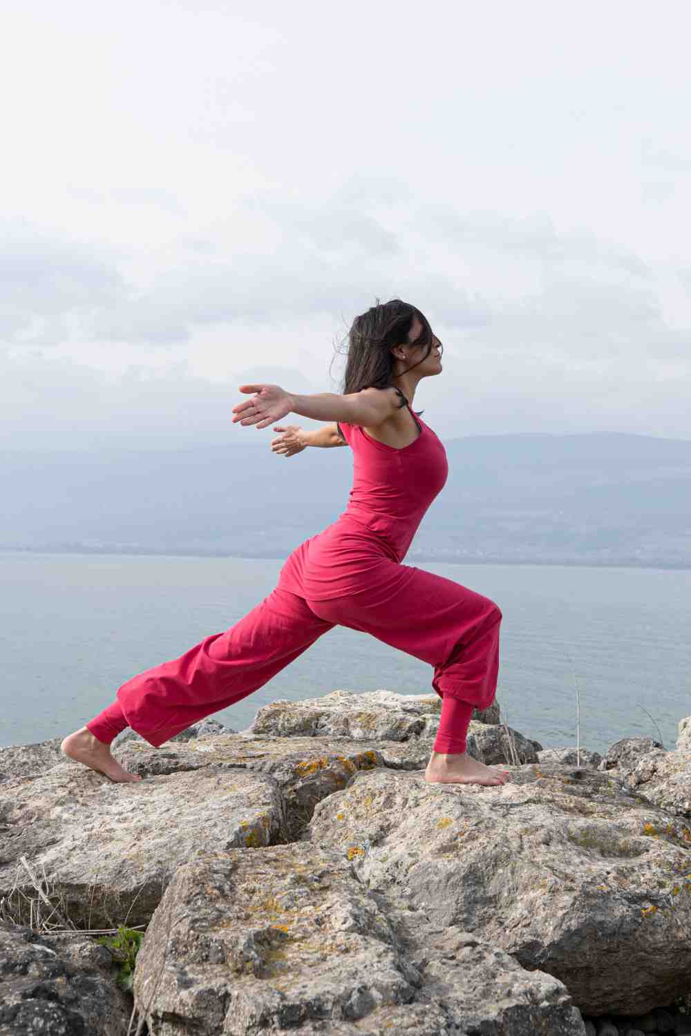 Sohang Yoga Pants — 2-in-1 Organic Cotton Pants with Integrated Skirt