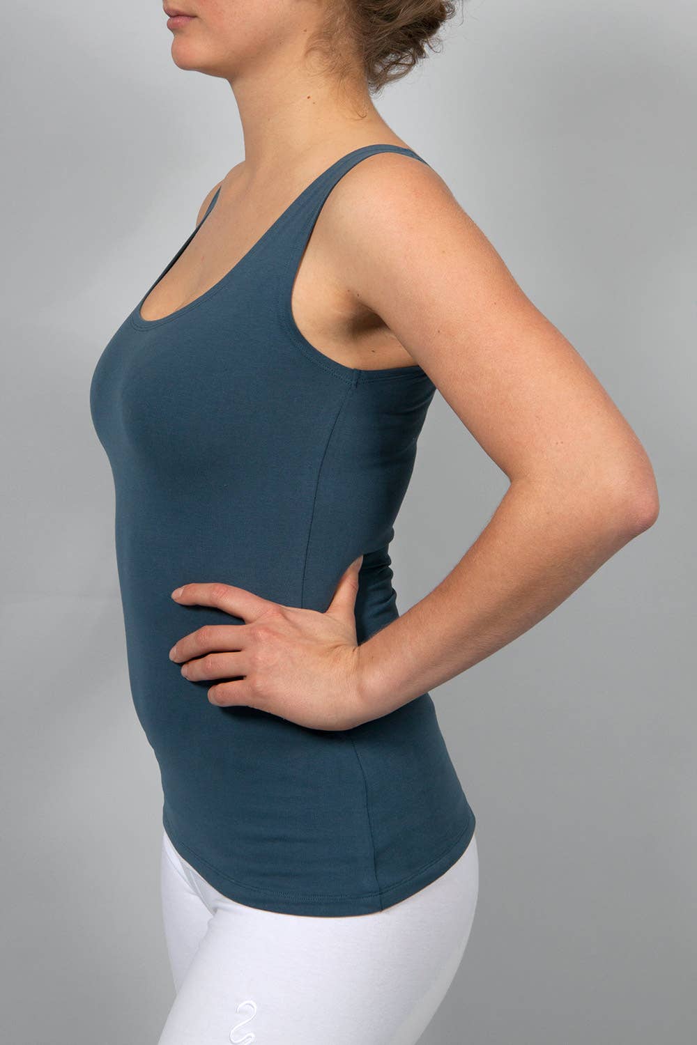 Sohang Yoga Top — Close-Fit Organic Cotton Longline Top