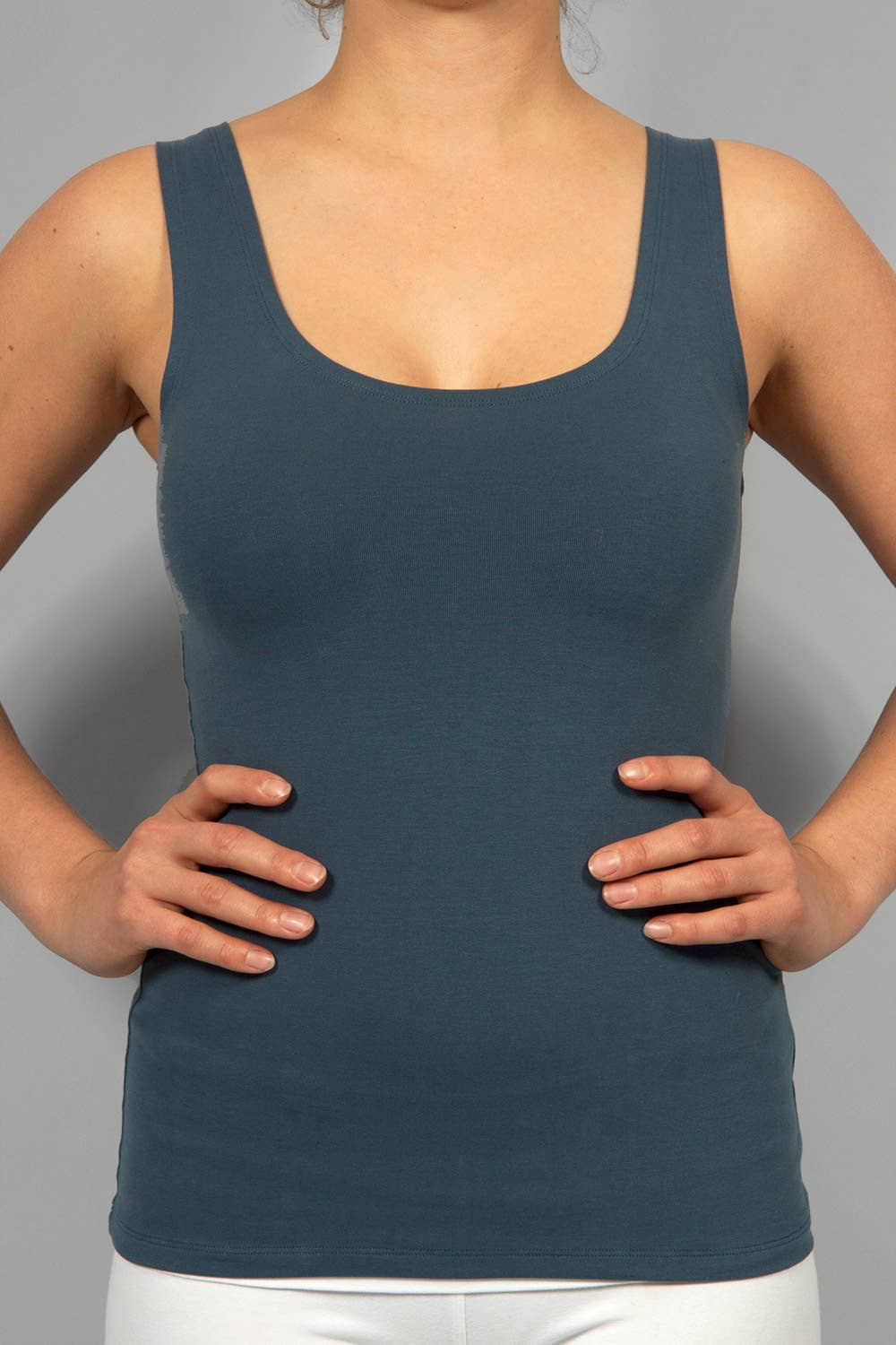 Sohang Yoga Top — Close-Fit Organic Cotton Longline Top