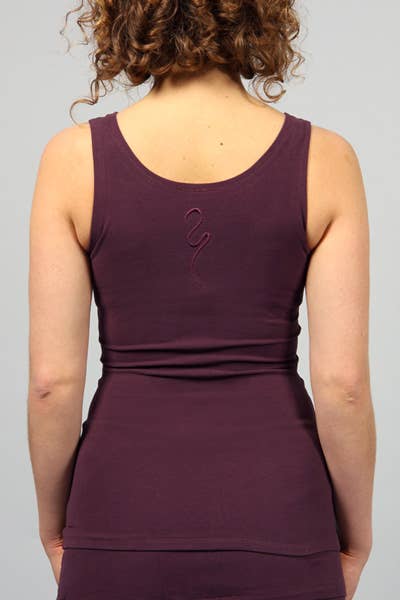 Sohang Yoga Top — Close-Fit Organic Cotton Longline Top
