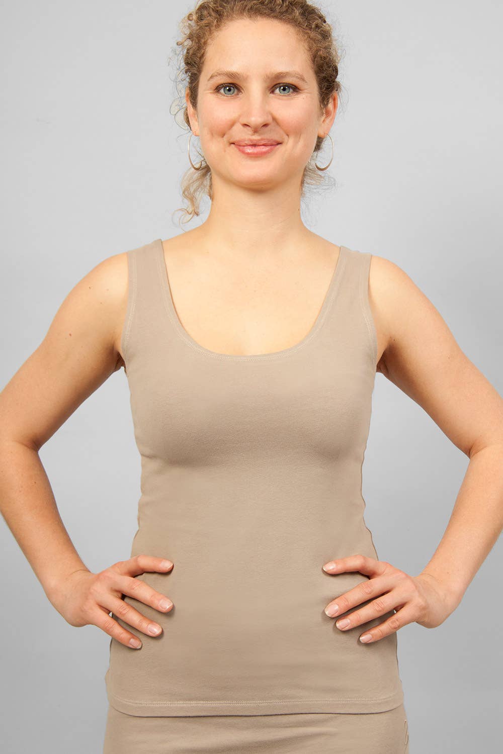 Sohang Yoga Top — Close-Fit Organic Cotton Longline Top