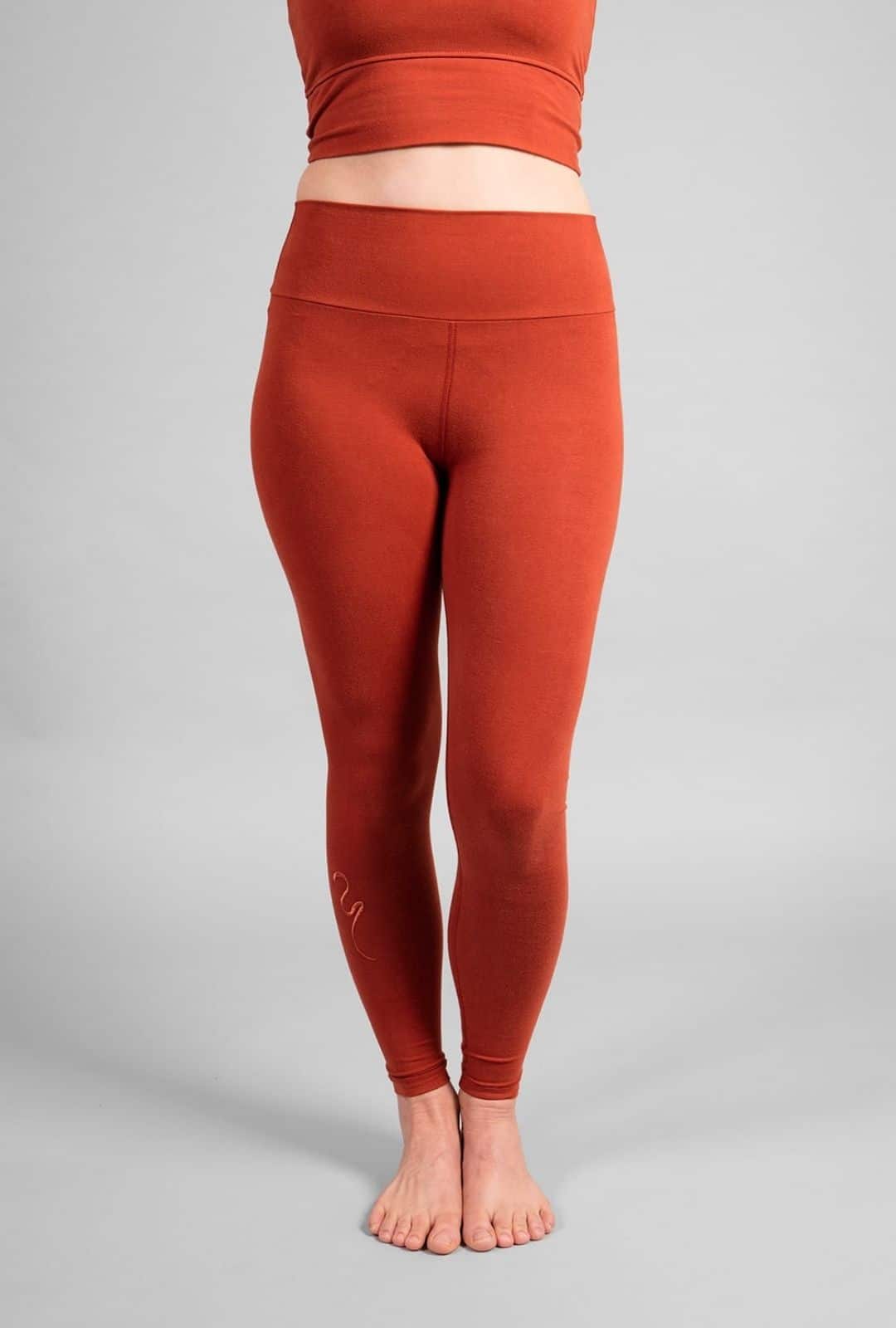 Vega Women's Yoga Leggings — Bamboo & Organic Cotton Close-Fit Yoga Leggings with Light Compression