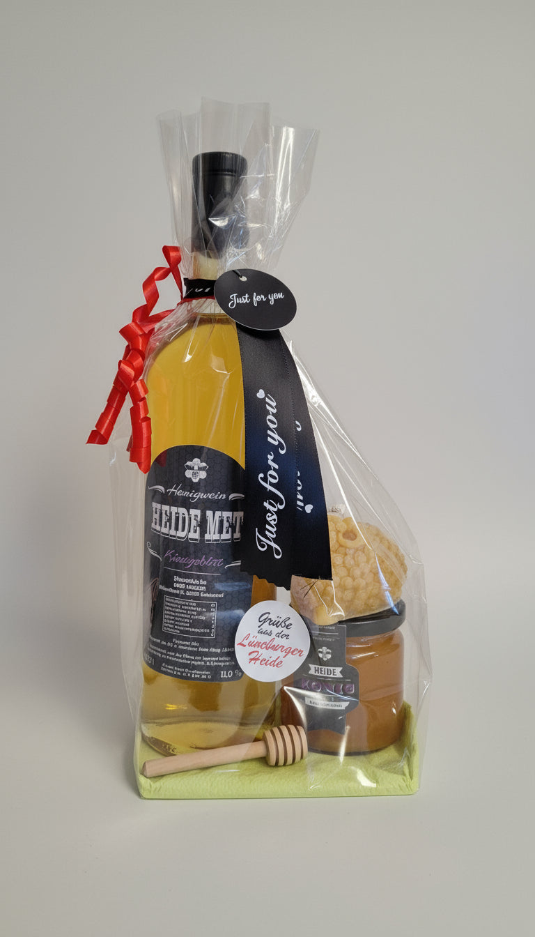 Heide Geschenk-Set Grüße aus der Lüneburger Heide