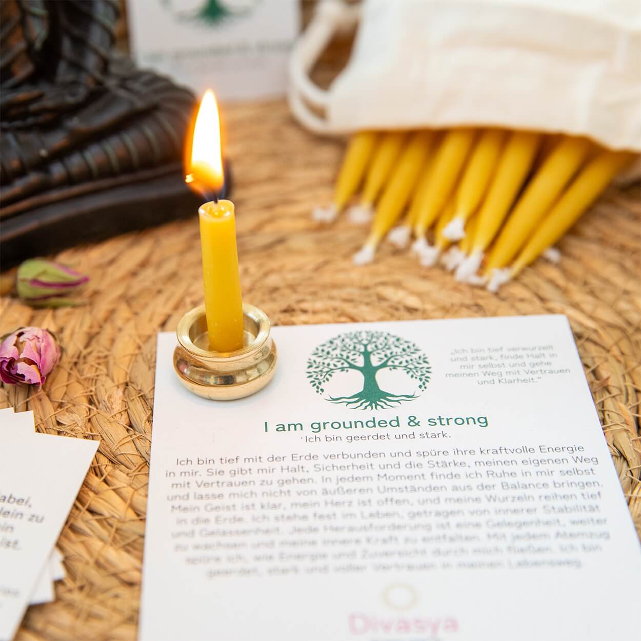 20-Minuten-Kerzen | I am balanced & aligned