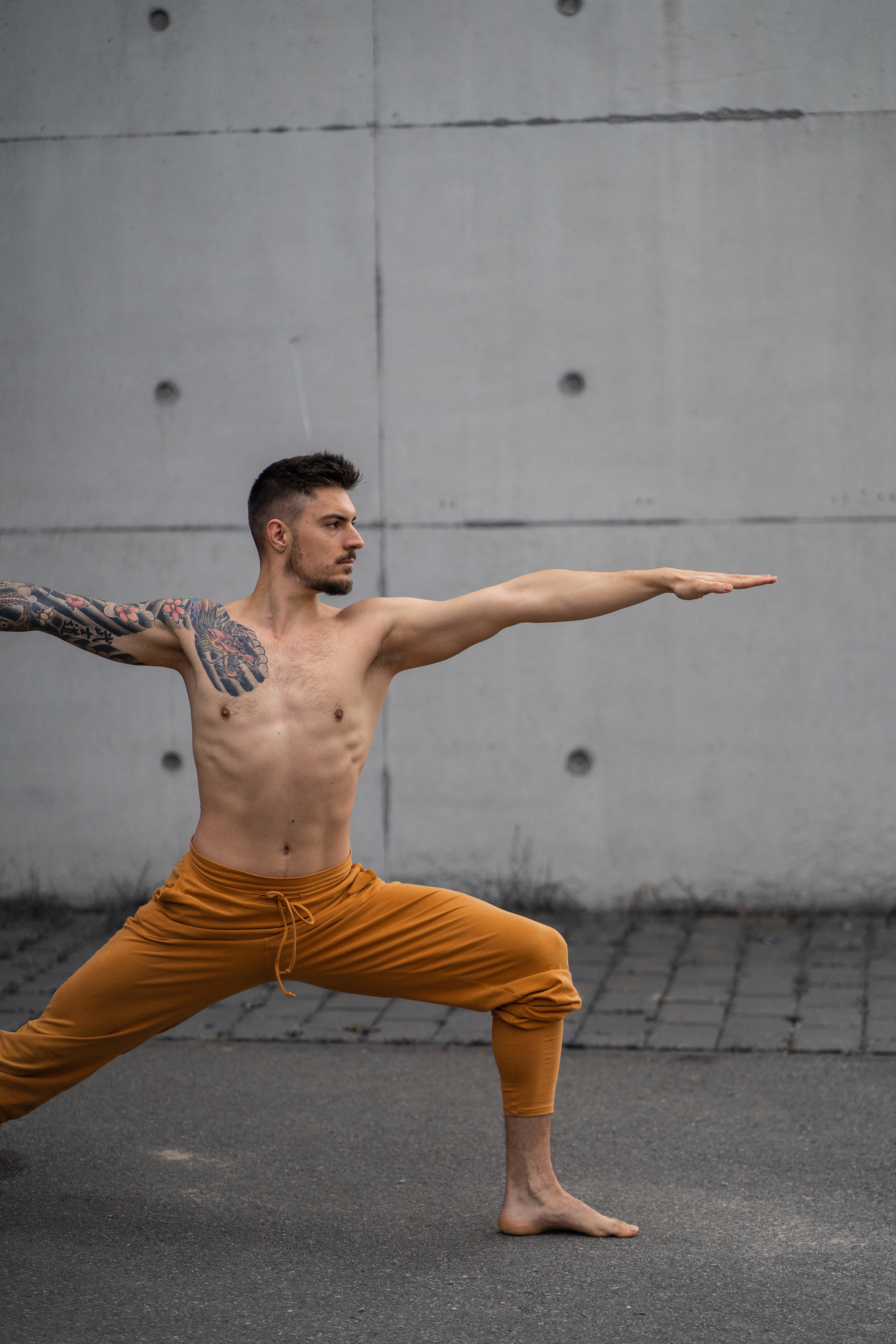Mahan Men's Yoga Pants — Organic Cotton Yoga Pants for Practice and Everyday Comfort