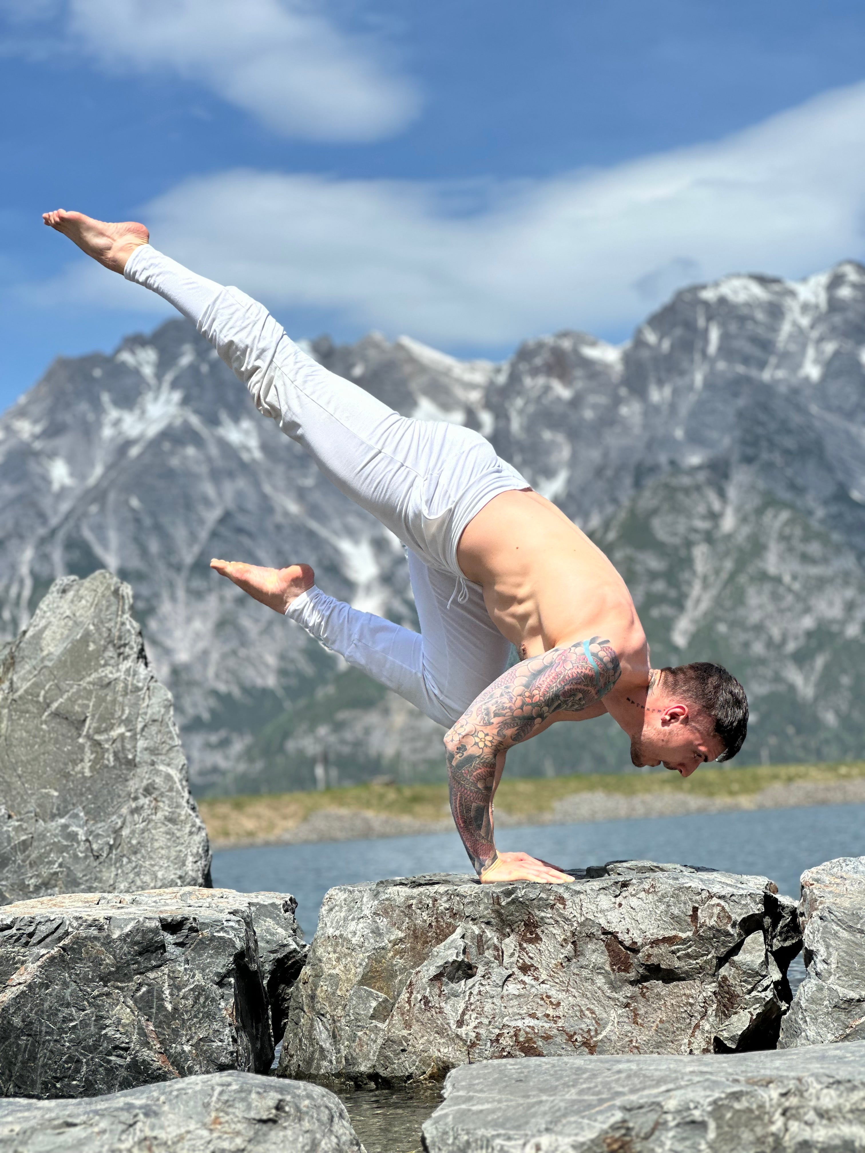 Mahan Men's Yoga Pants — Organic Cotton Yoga Pants for Practice and Everyday Comfort