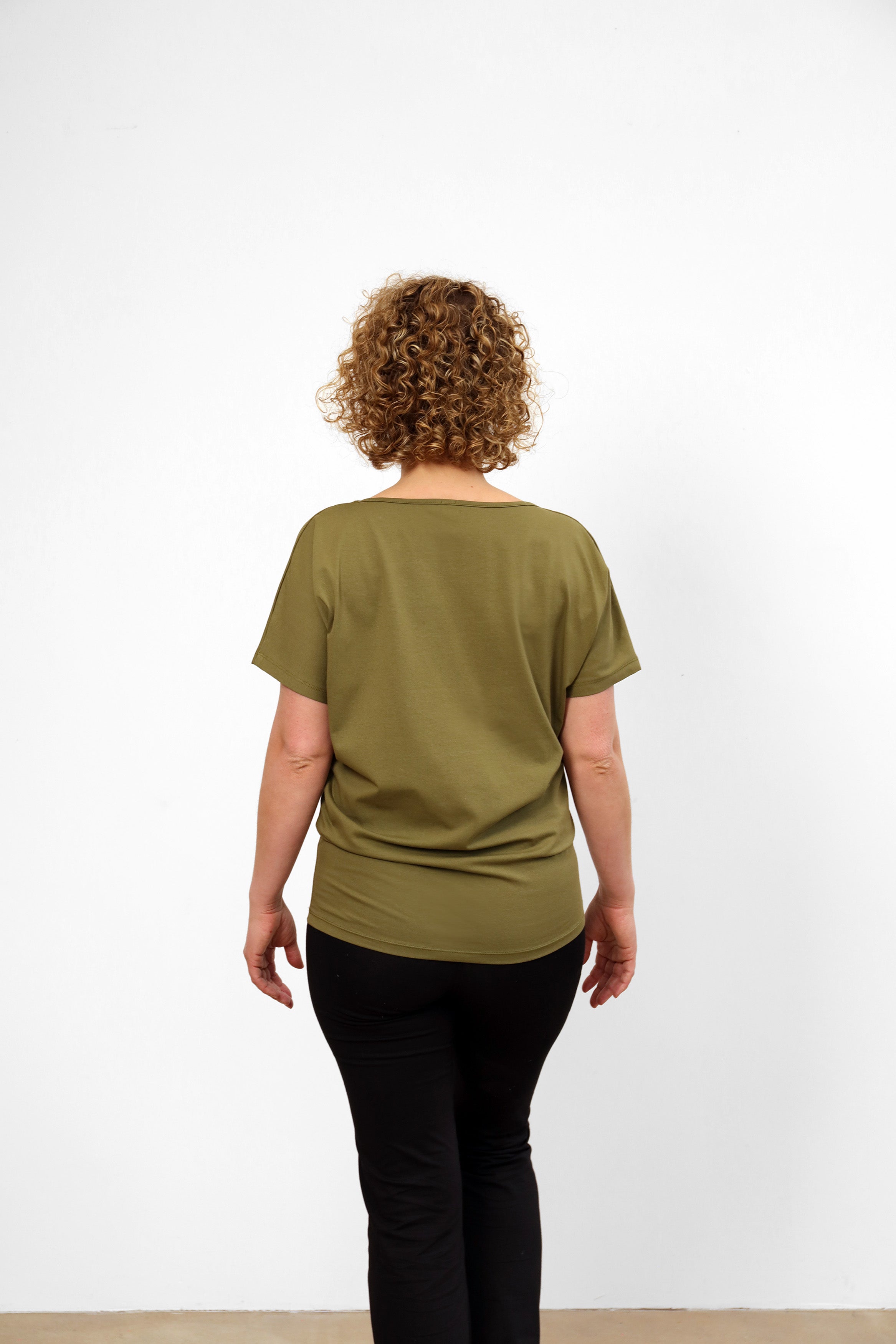 Cephei T-shirt — Mercerized Organic Cotton Batwing Yoga T-shirt