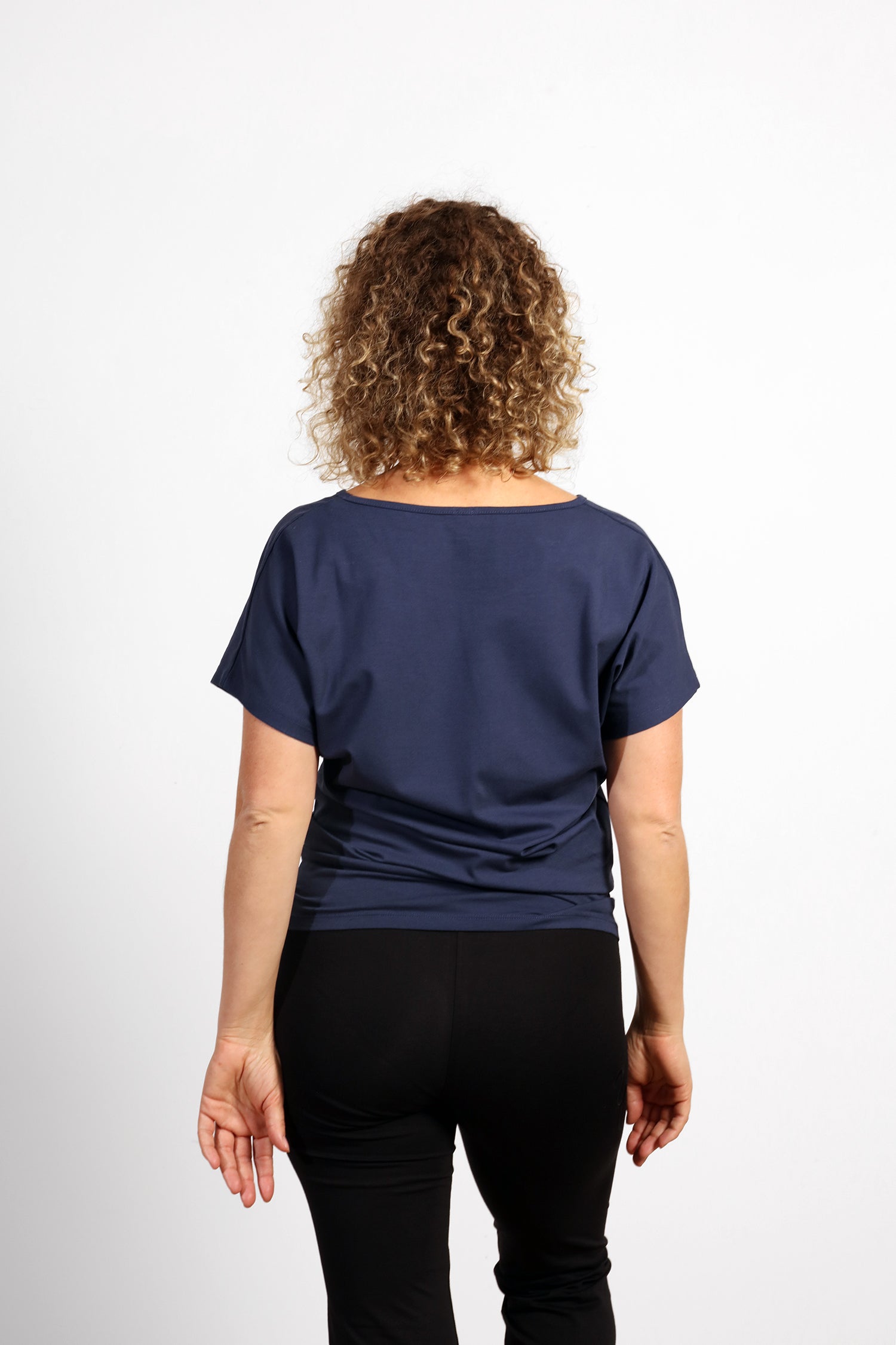 Cephei T-shirt — Mercerized Organic Cotton Batwing Yoga T-shirt