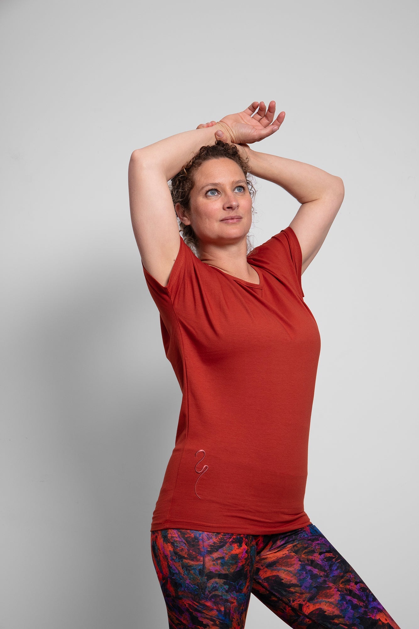 Cephei T-shirt — Mercerized Organic Cotton Batwing Yoga T-shirt