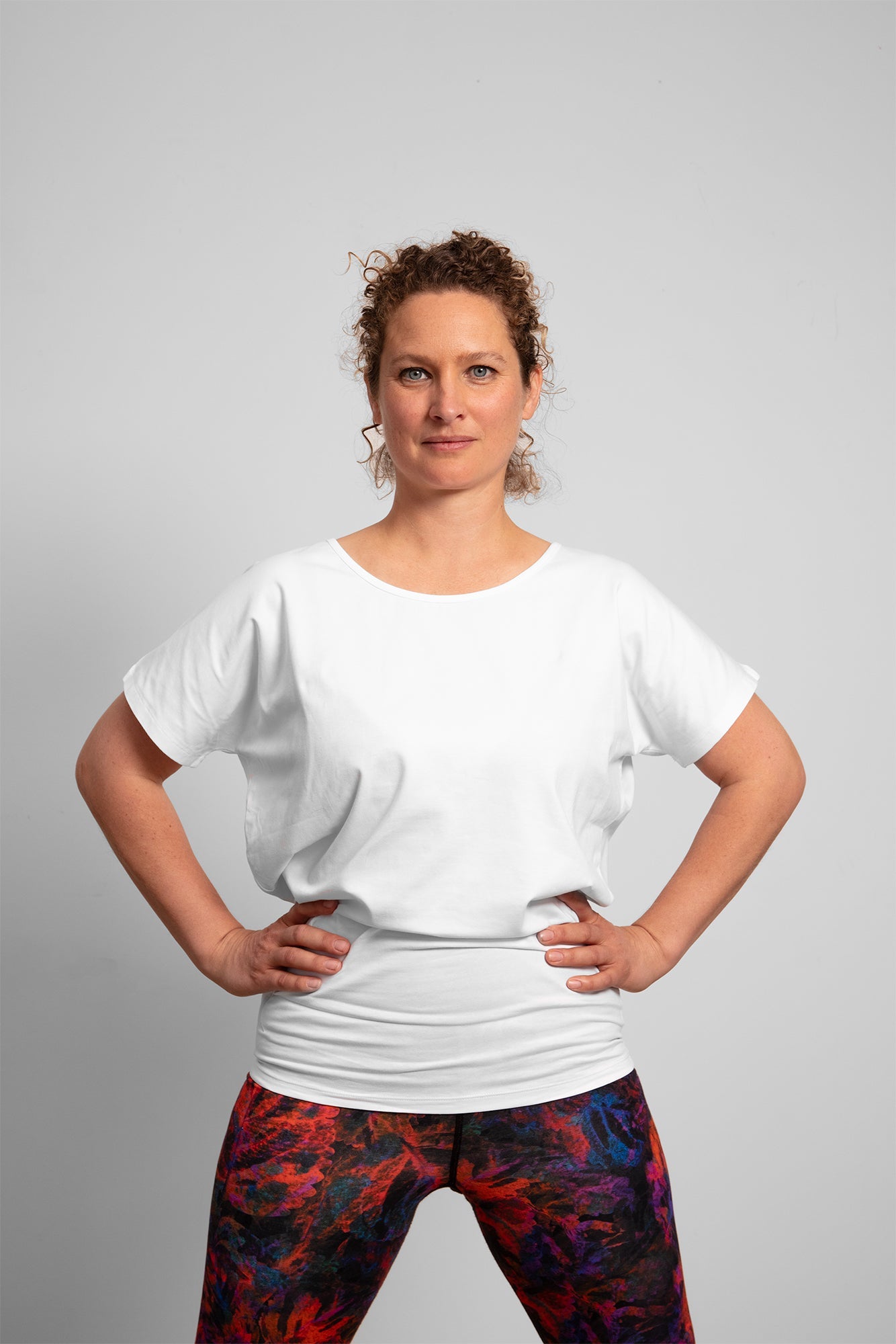 Cephei T-shirt — Mercerized Organic Cotton Batwing Yoga T-shirt