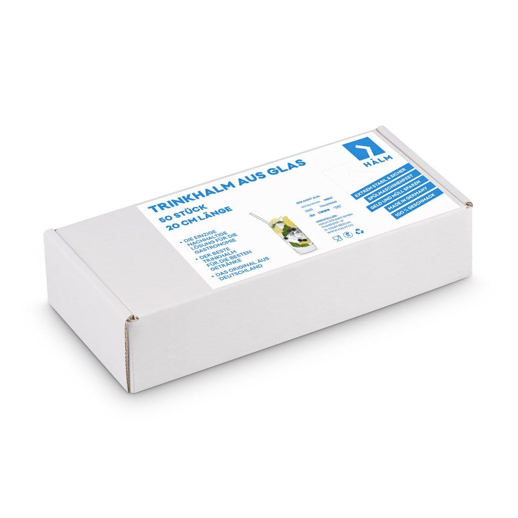 Geschenk für Firmenfeier Mitarbeitergeschenk individuelle Glasstrohhalme mit 50 individuellen Namen Firmengeschenk