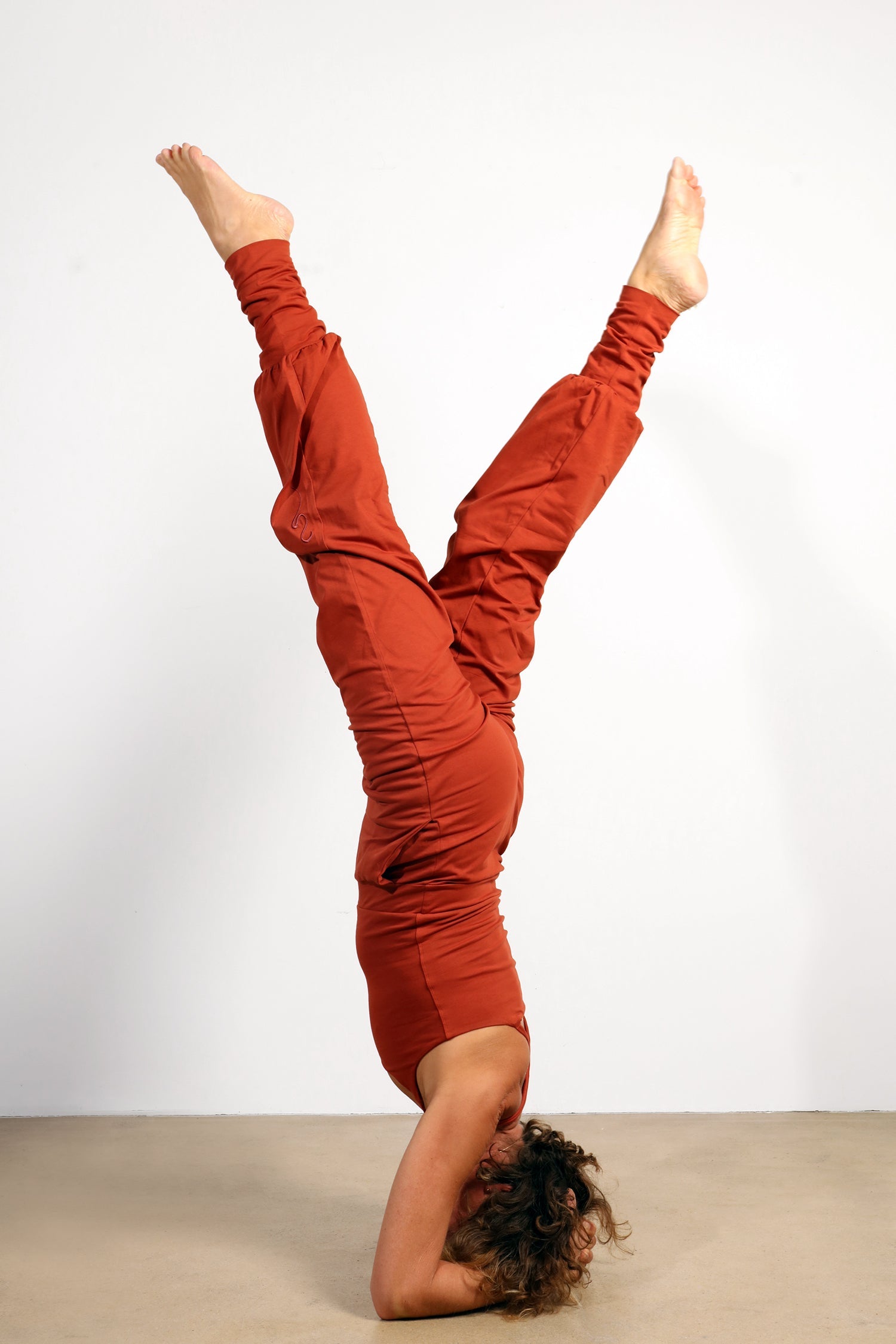 Nashira Jumpsuit — Mercerized Organic Cotton Yoga Jumpsuit, One-Piece Comfort