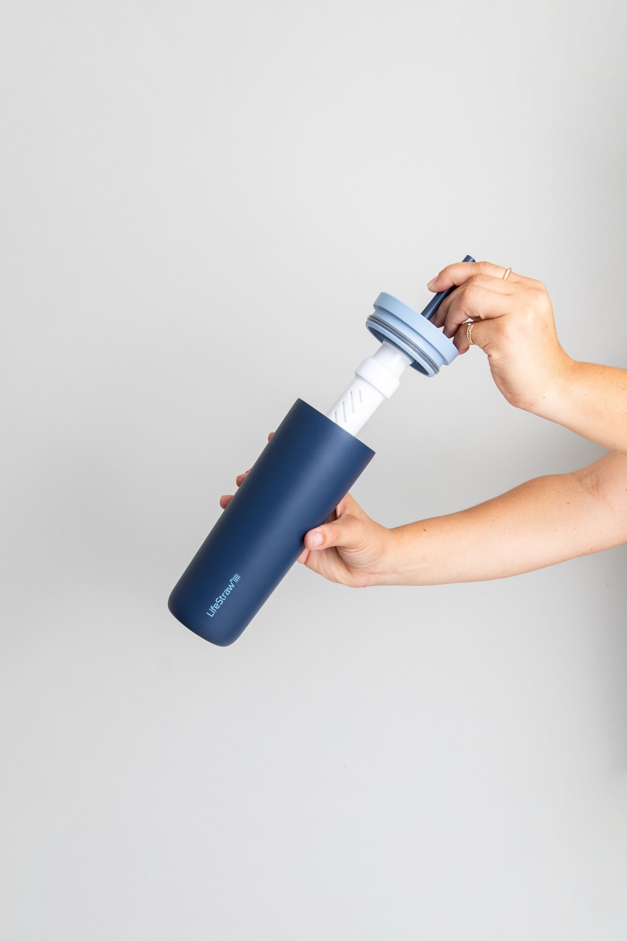 LifeStraw Go Steel Tumbler 500ml (cactus green)