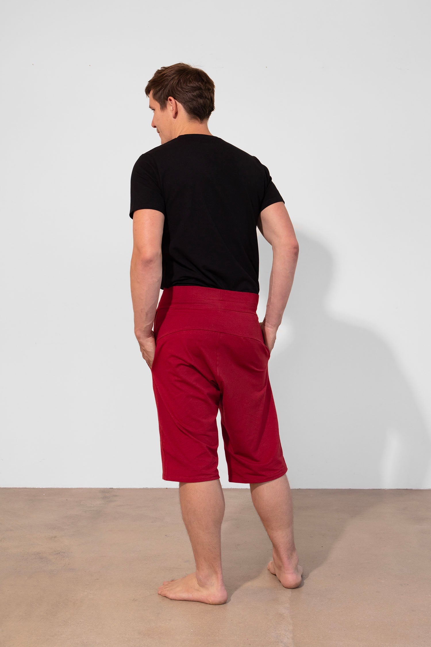 Mahan Yoga Shorts — Organic Cotton Men's Yoga Shorts for Summer Practice