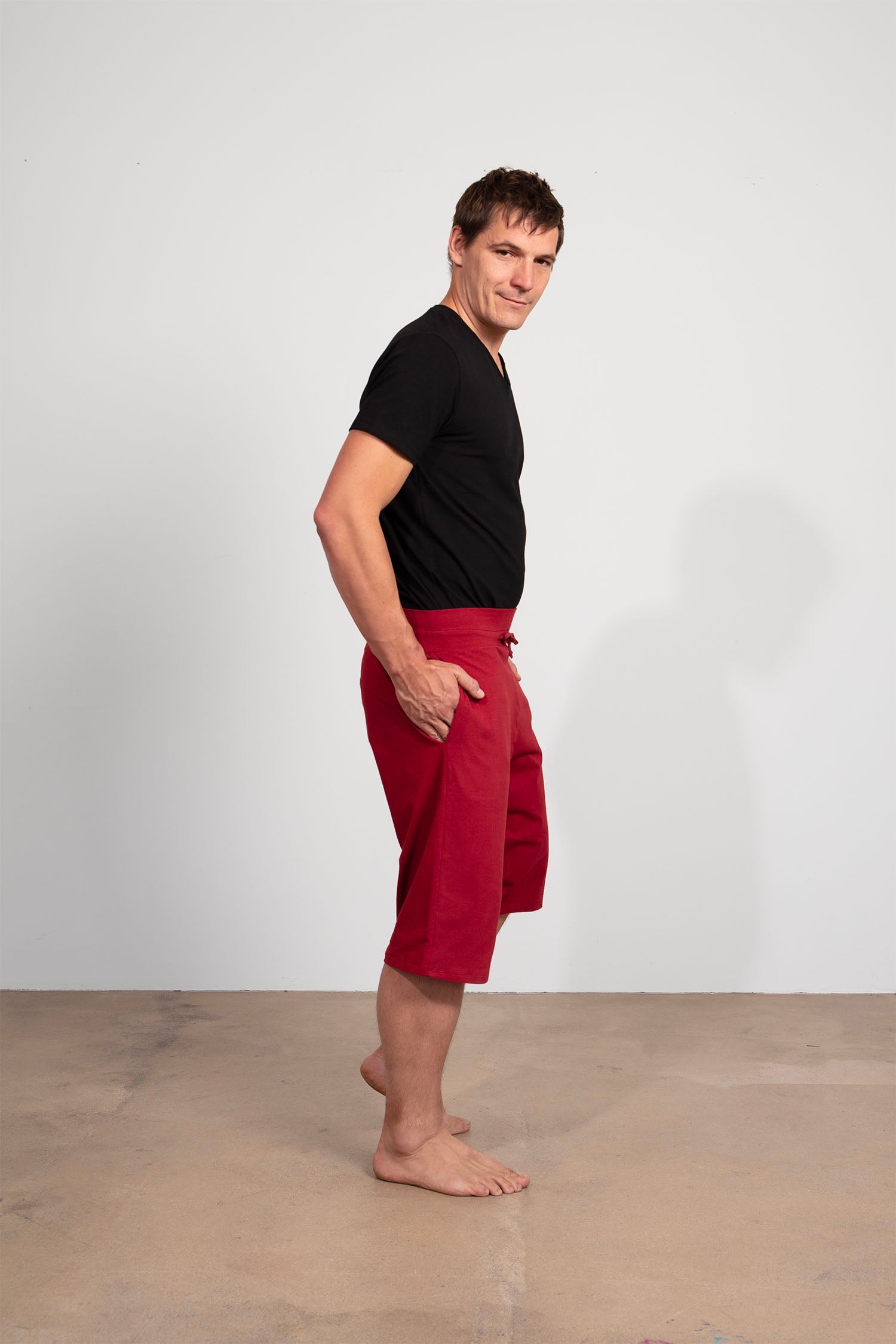 Mahan Yoga Shorts — Organic Cotton Men's Yoga Shorts for Summer Practice