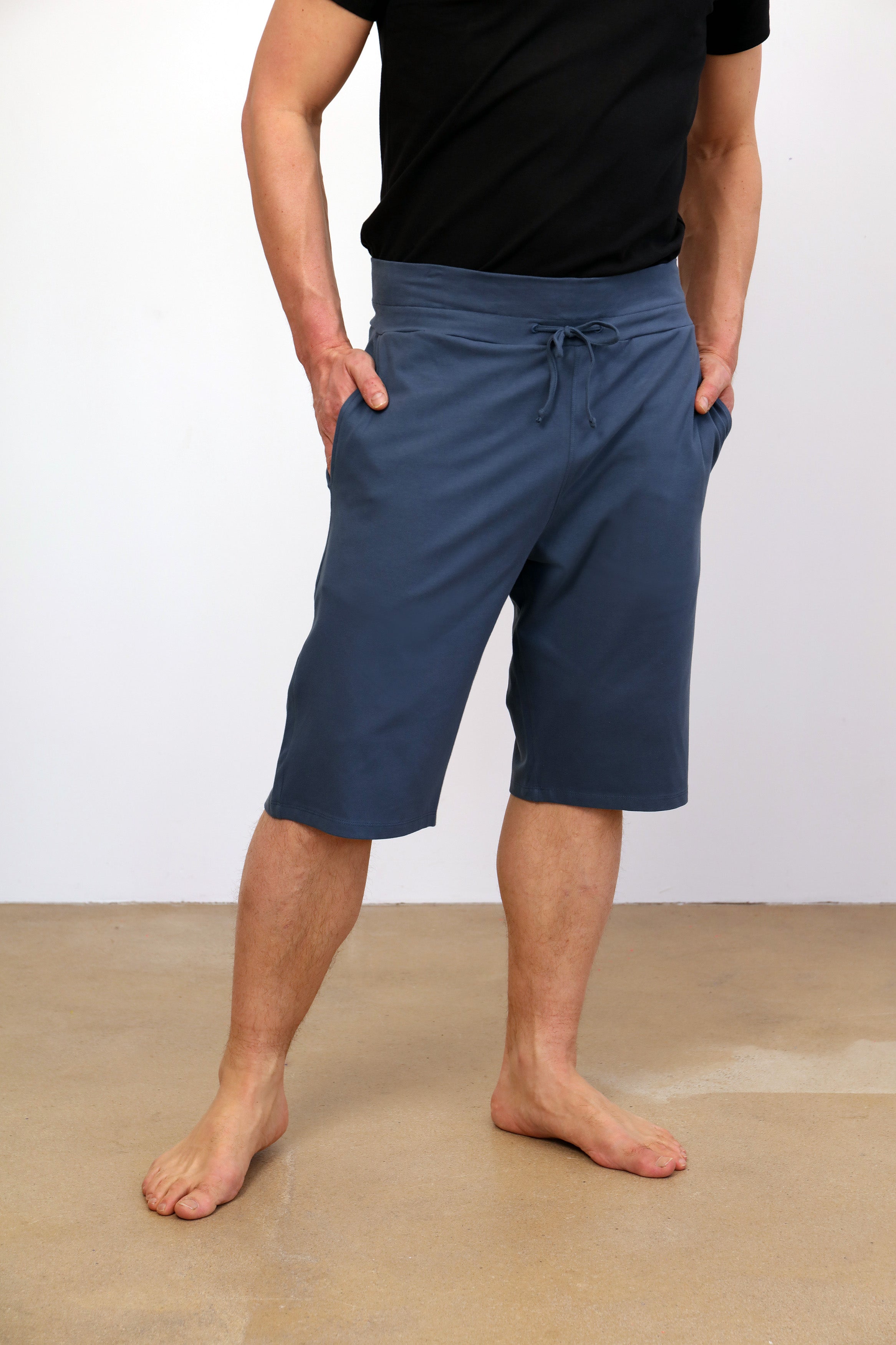 Mahan Yoga Shorts — Organic Cotton Men's Yoga Shorts for Summer Practice