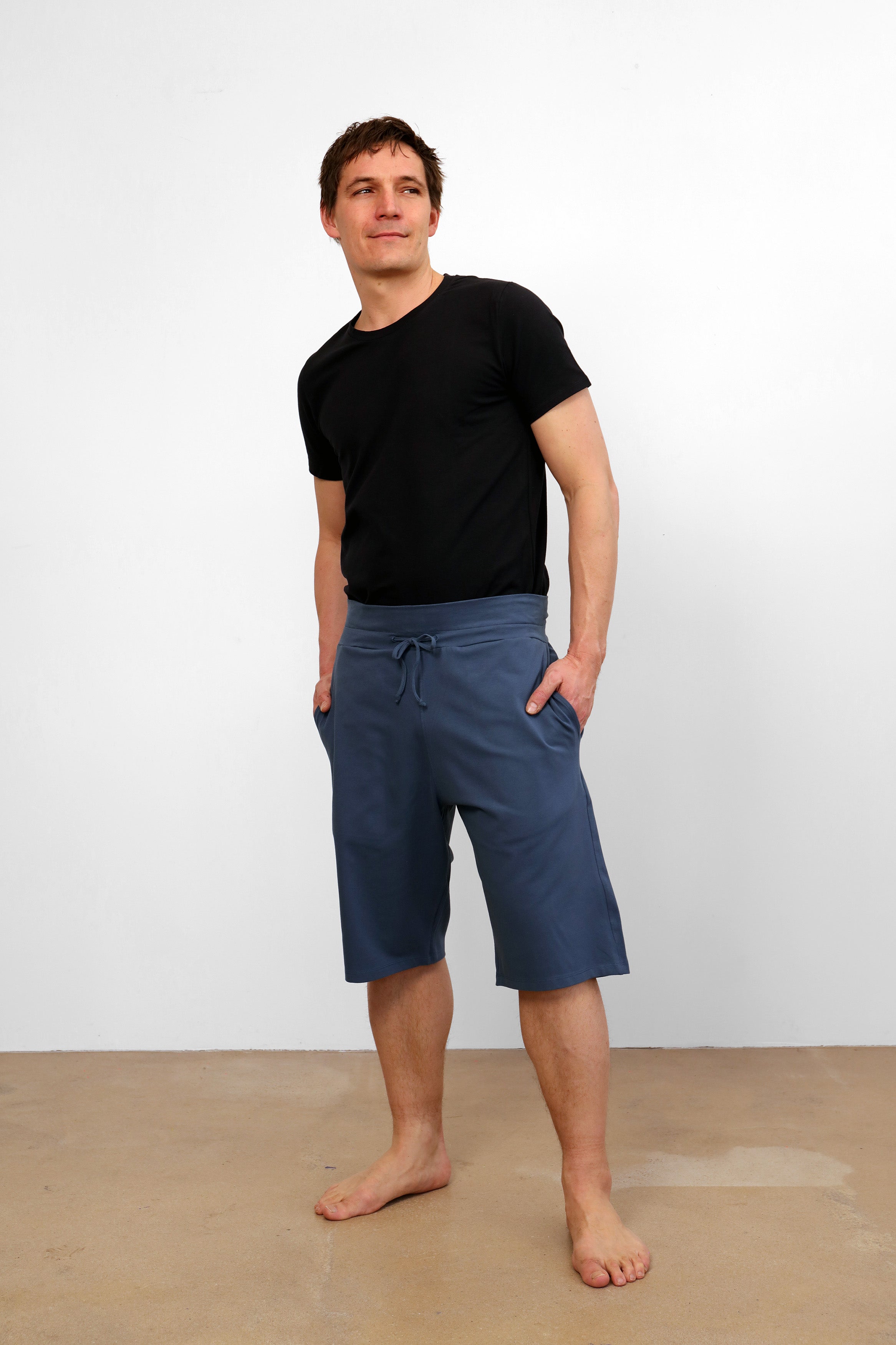 Mahan Yoga Shorts — Organic Cotton Men's Yoga Shorts for Summer Practice