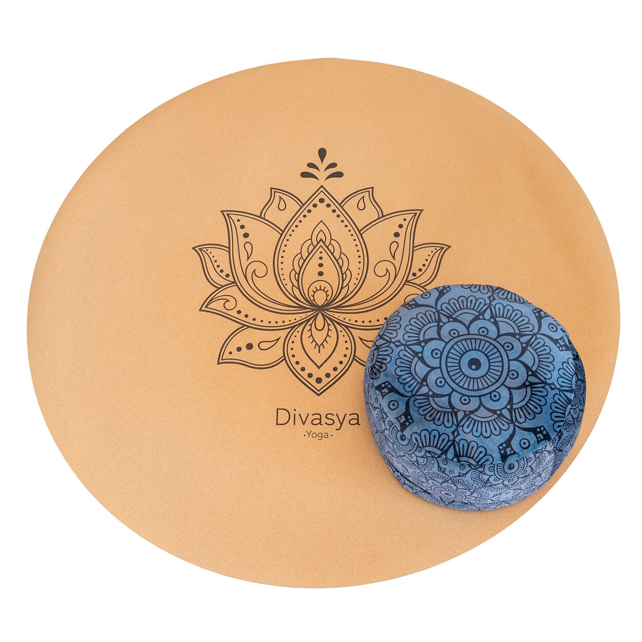 Meditationsmatte aus Kork & Naturkautschuk