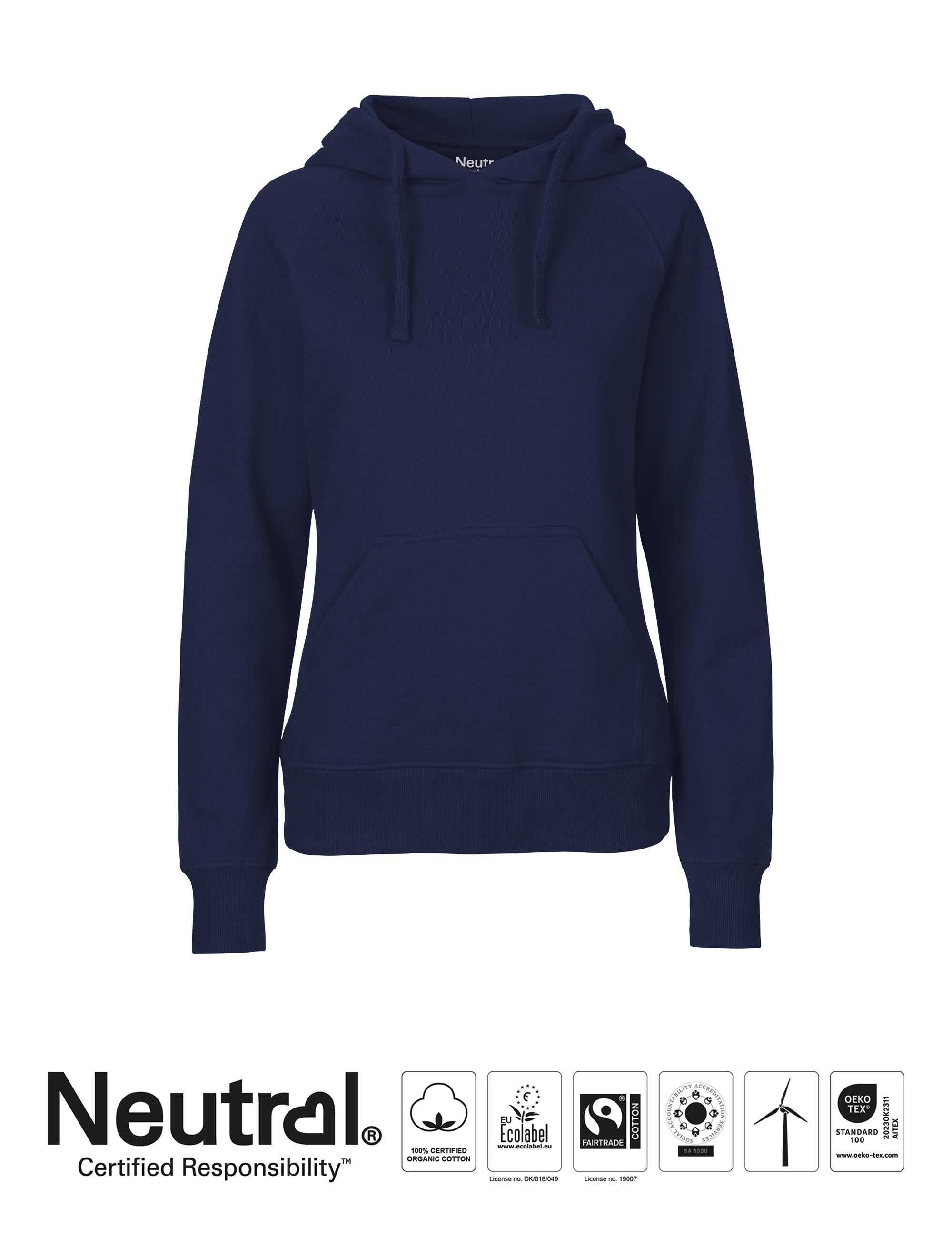 Ladies Hoodie - Navy