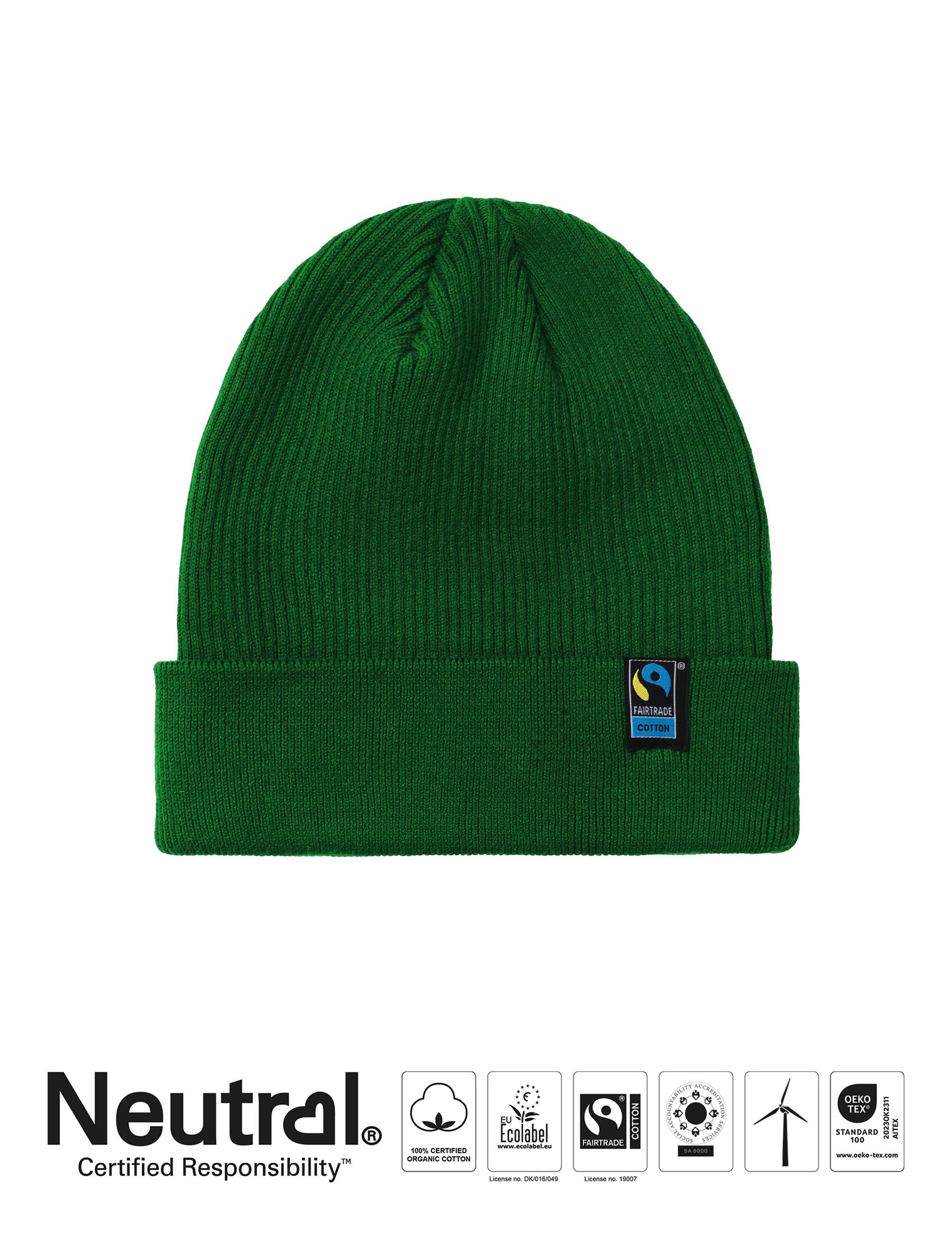 Mixed Knit Beanie - Bordeaux