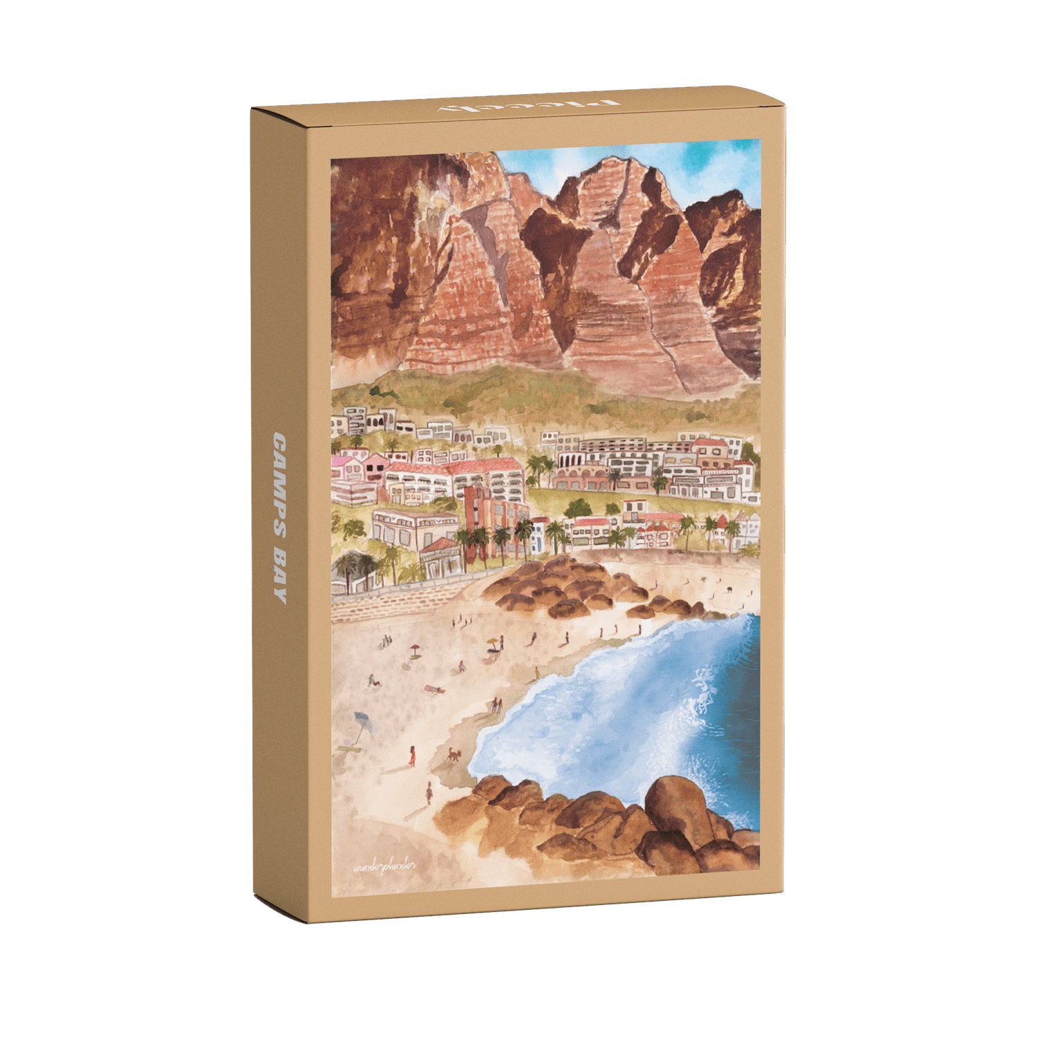 Piecely Camps Bay Minipuzzle, 99 Teile
