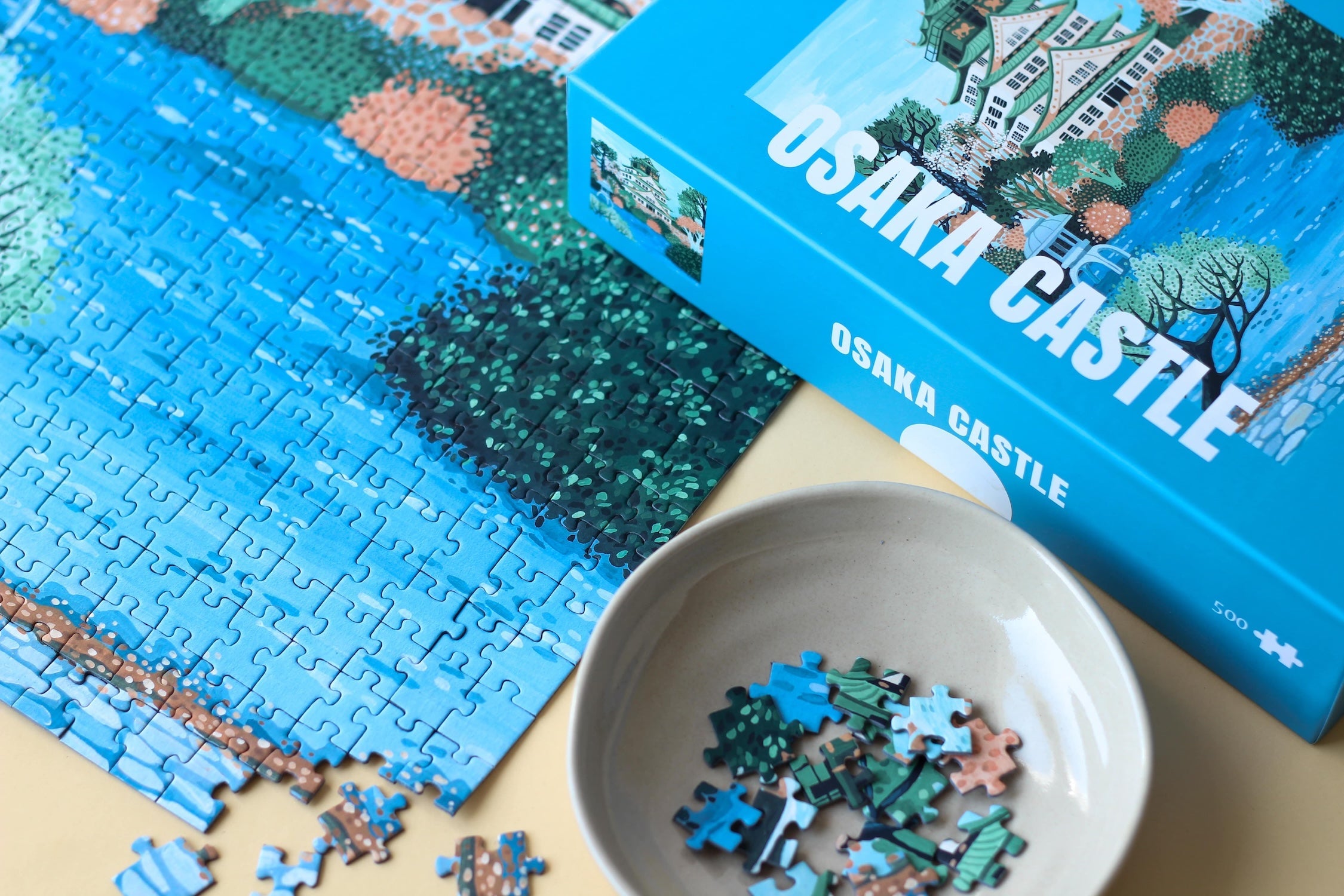 Piecely Osaka Castle Puzzle, 500 Teile