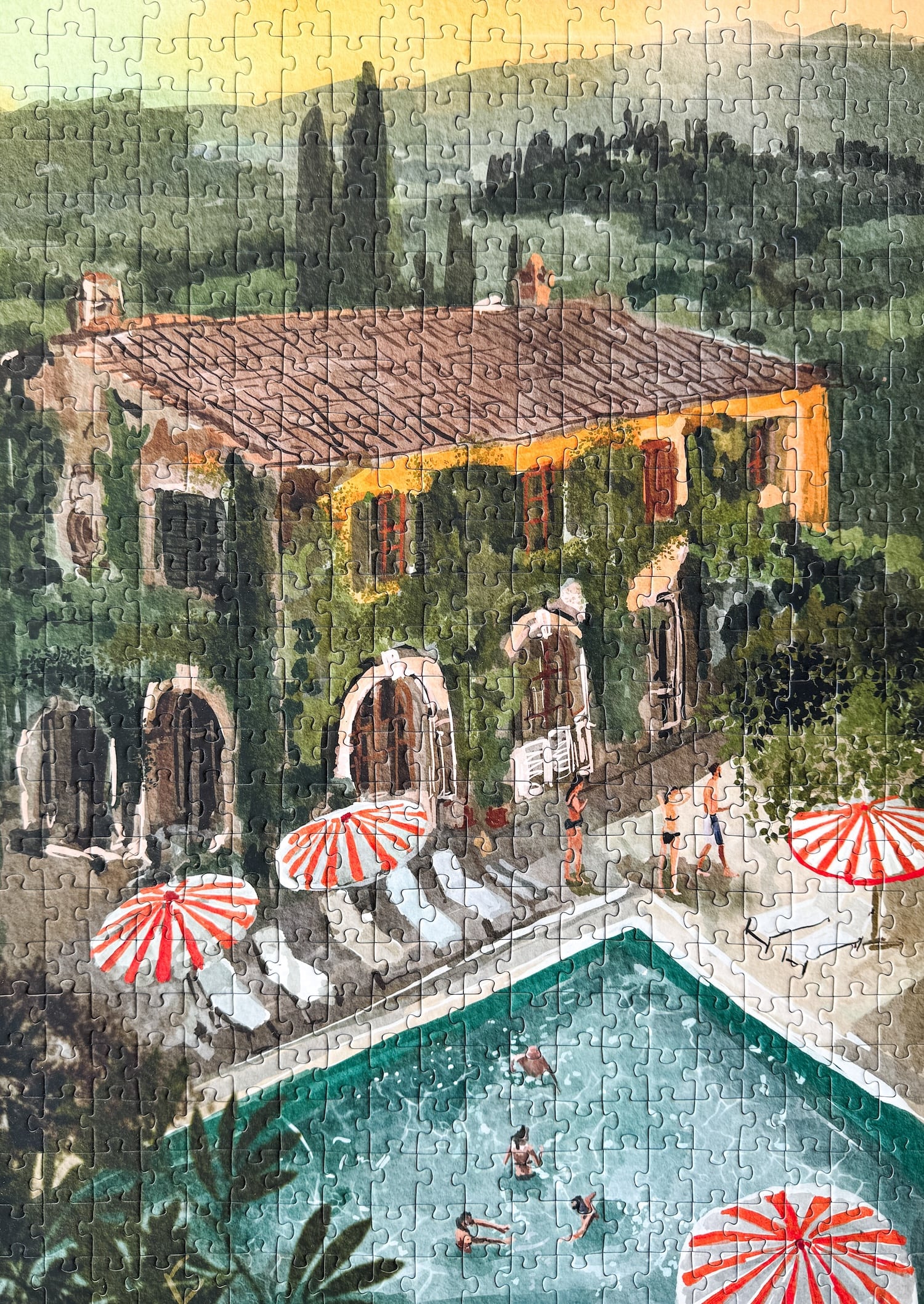 Piecely Secret Villa Puzzle, 500 Teile