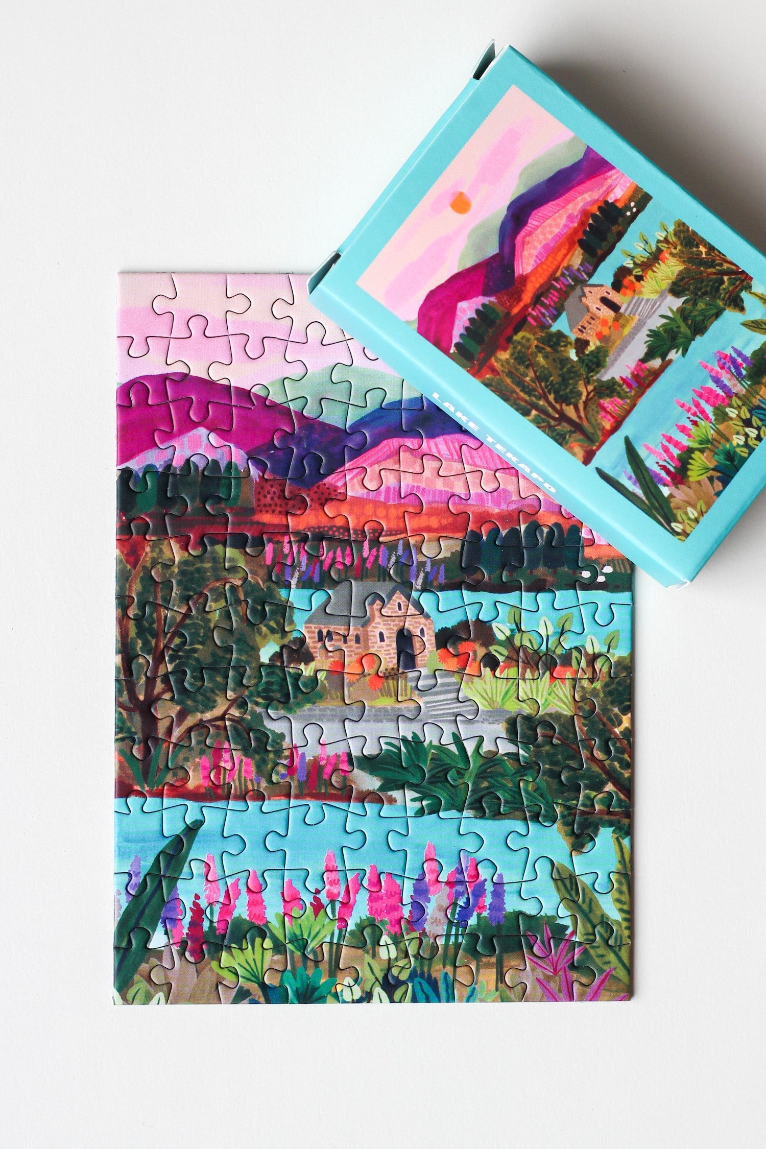 Piecely Lake Tekapo Minipuzzle, 99 Teile