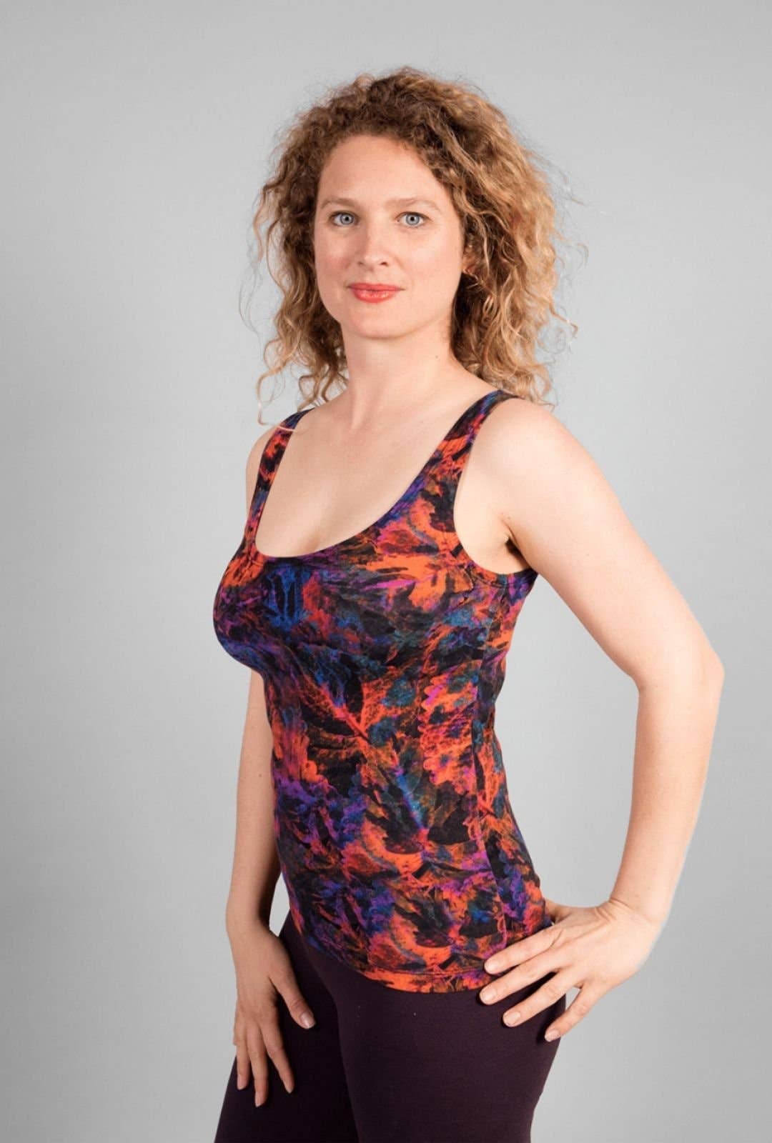 Sohang Yoga Top — Close-Fit Organic Cotton Longline Top
