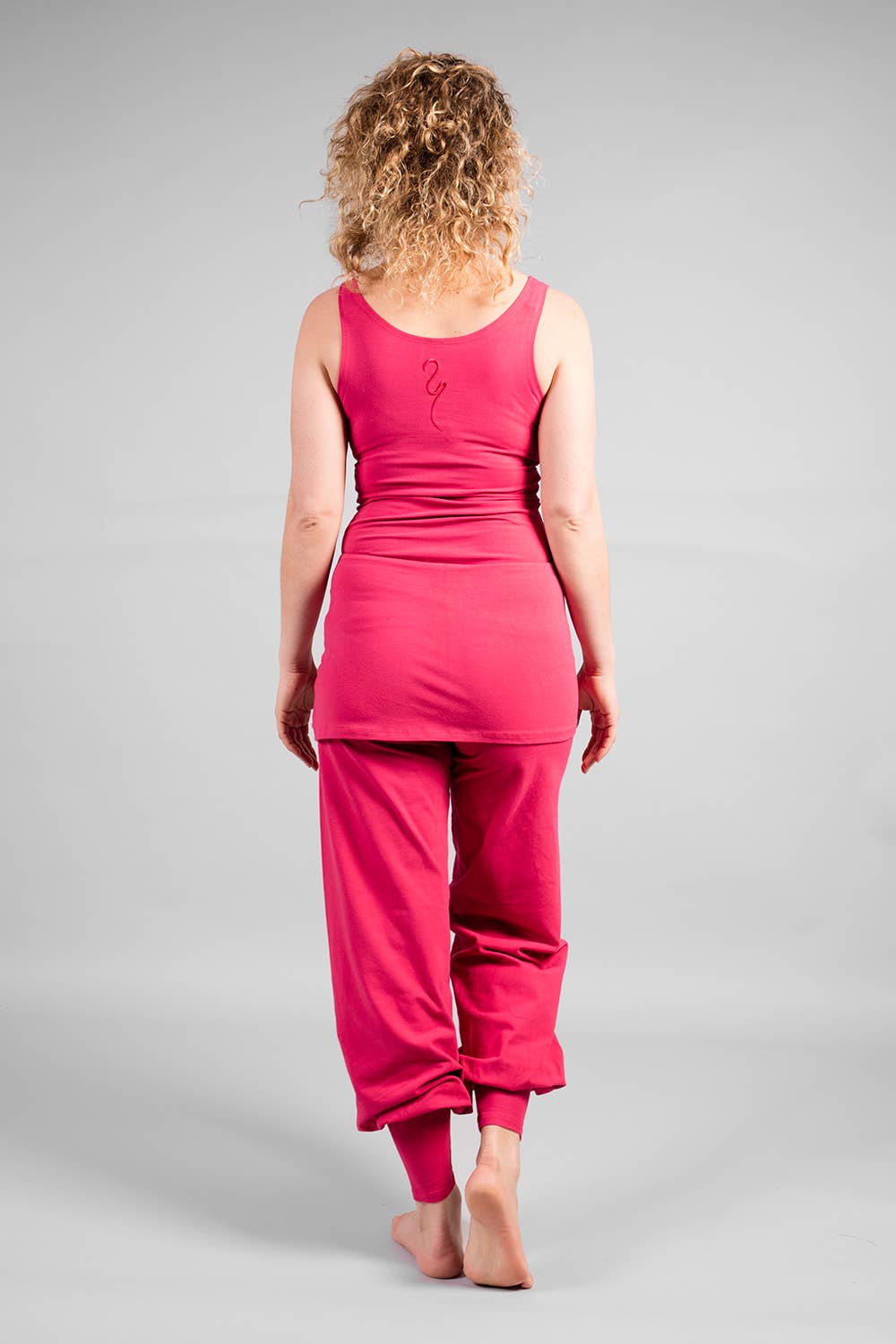 Sohang Yoga Pants — 2-in-1 Organic Cotton Pants with Integrated Skirt