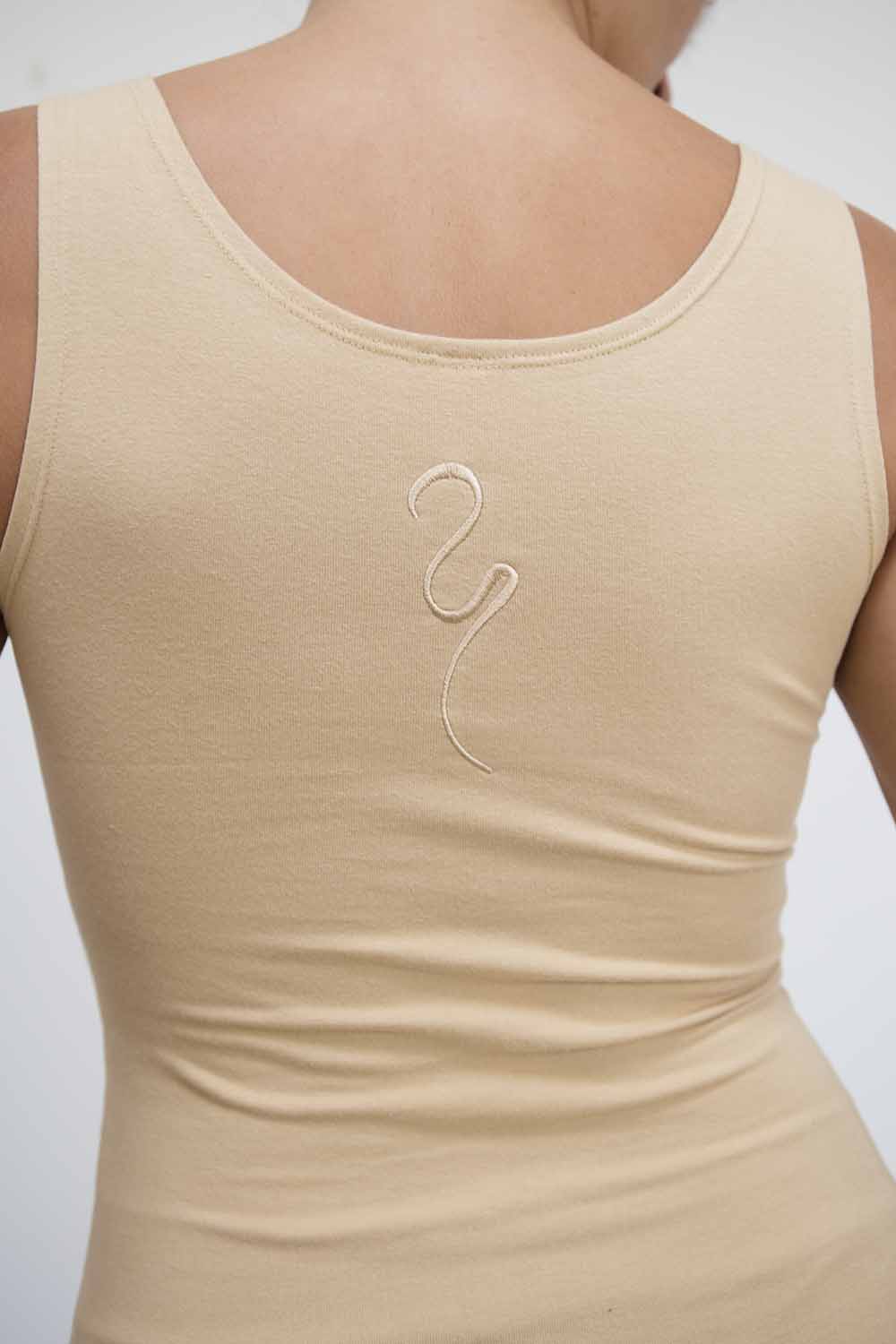Sohang Yoga Top — Close-Fit Organic Cotton Longline Top