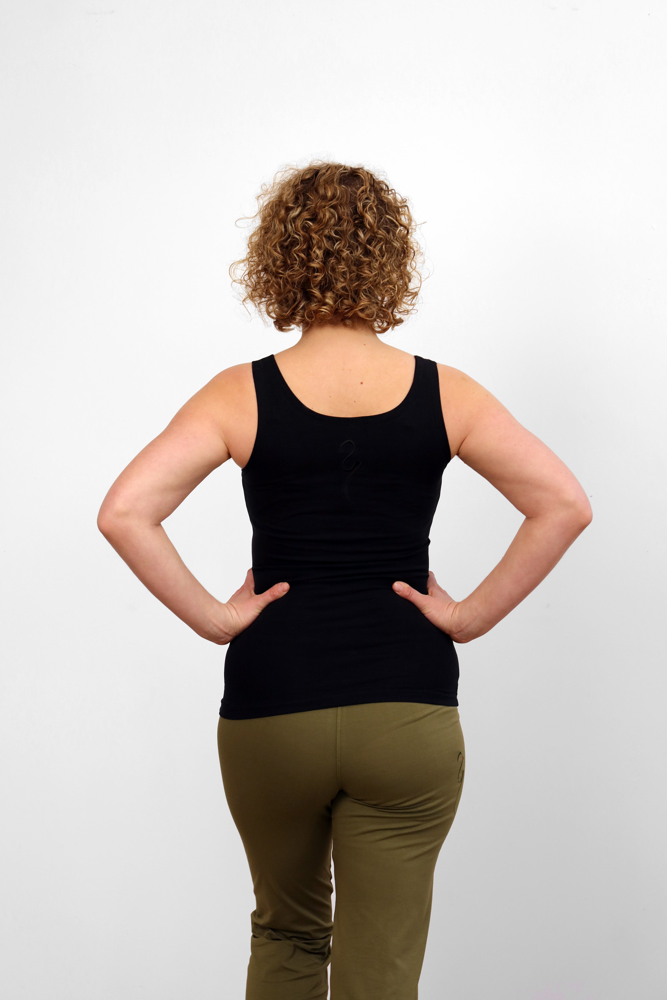 Sohang Yoga Top — Close-Fit Organic Cotton Longline Top