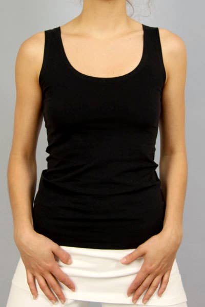 Sohang Yoga Top — Close-Fit Organic Cotton Longline Top