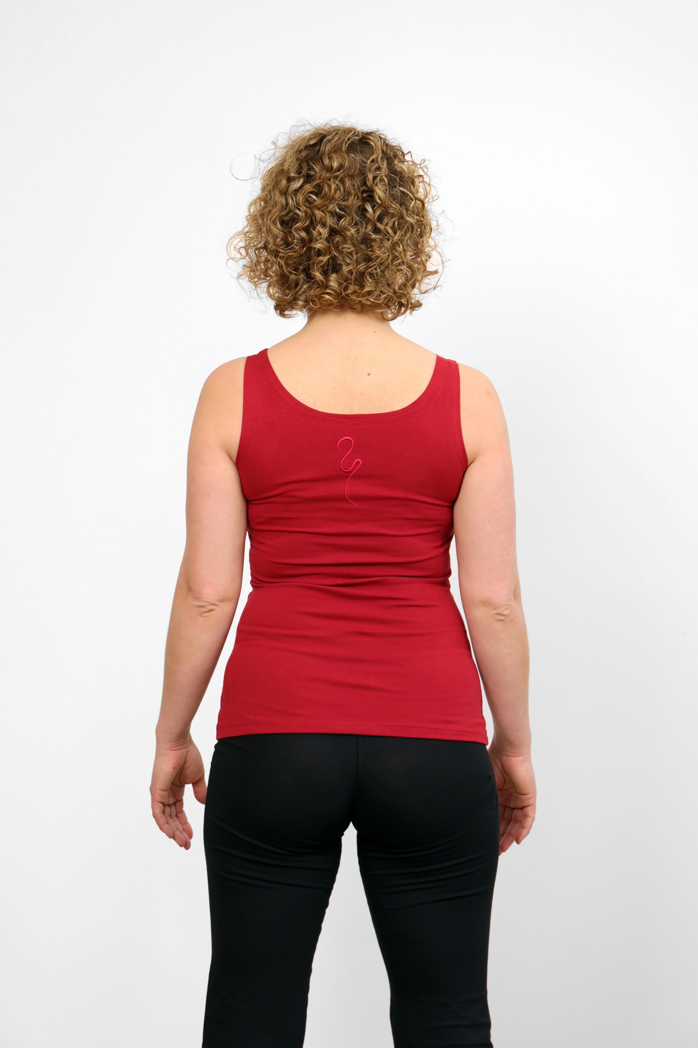 Sohang Yoga Top — Close-Fit Organic Cotton Longline Top