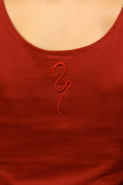 Sohang Yoga Top — Close-Fit Organic Cotton Longline Top