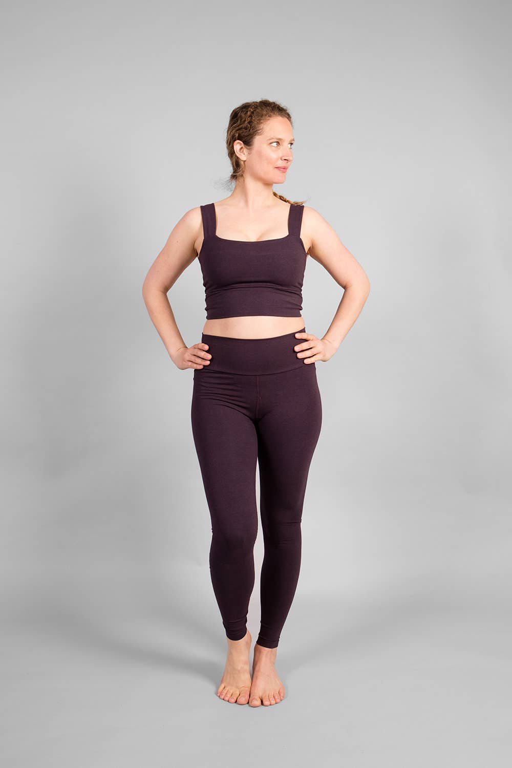 Vega Women's Yoga Leggings — Bamboo & Organic Cotton Close-Fit Yoga Leggings with Light Compression