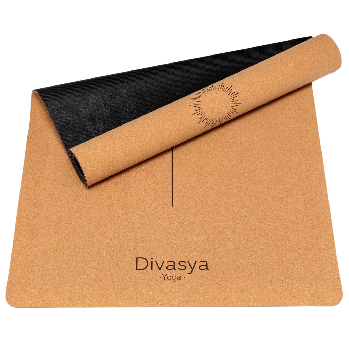 Yoga Set "Support": Kork-Yogamatte & Yoga-Pad