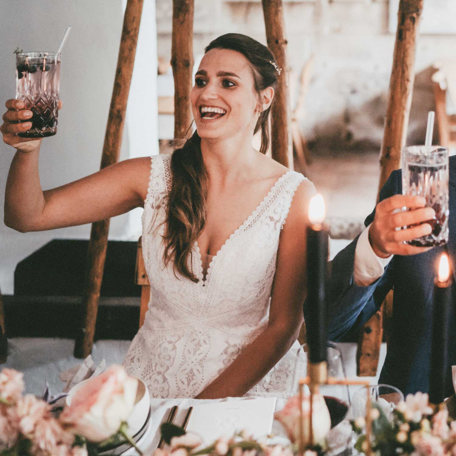 Hochzeit Gastgeschenk gravierte Glasstrohhalme mit 50 individuellen Gast Namen